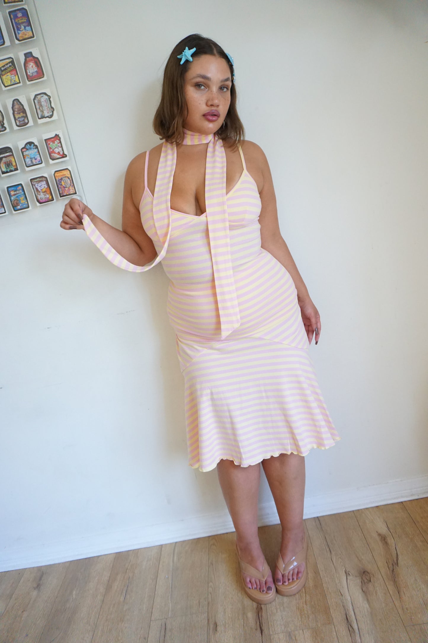 Pink Lemonade Tank & Whitney Midi Skirt Bundle