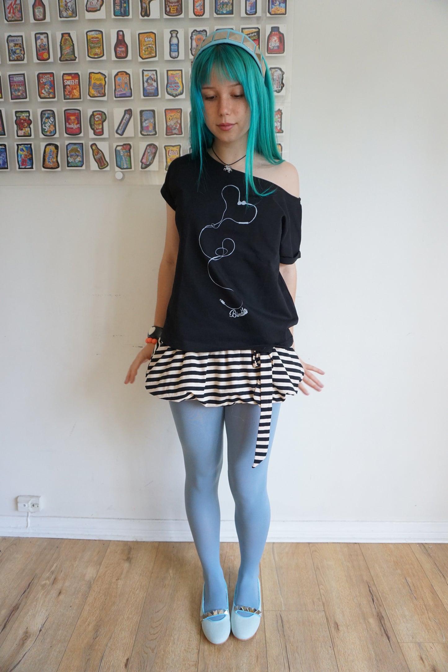 Suzy Stripe Bubble Skirt