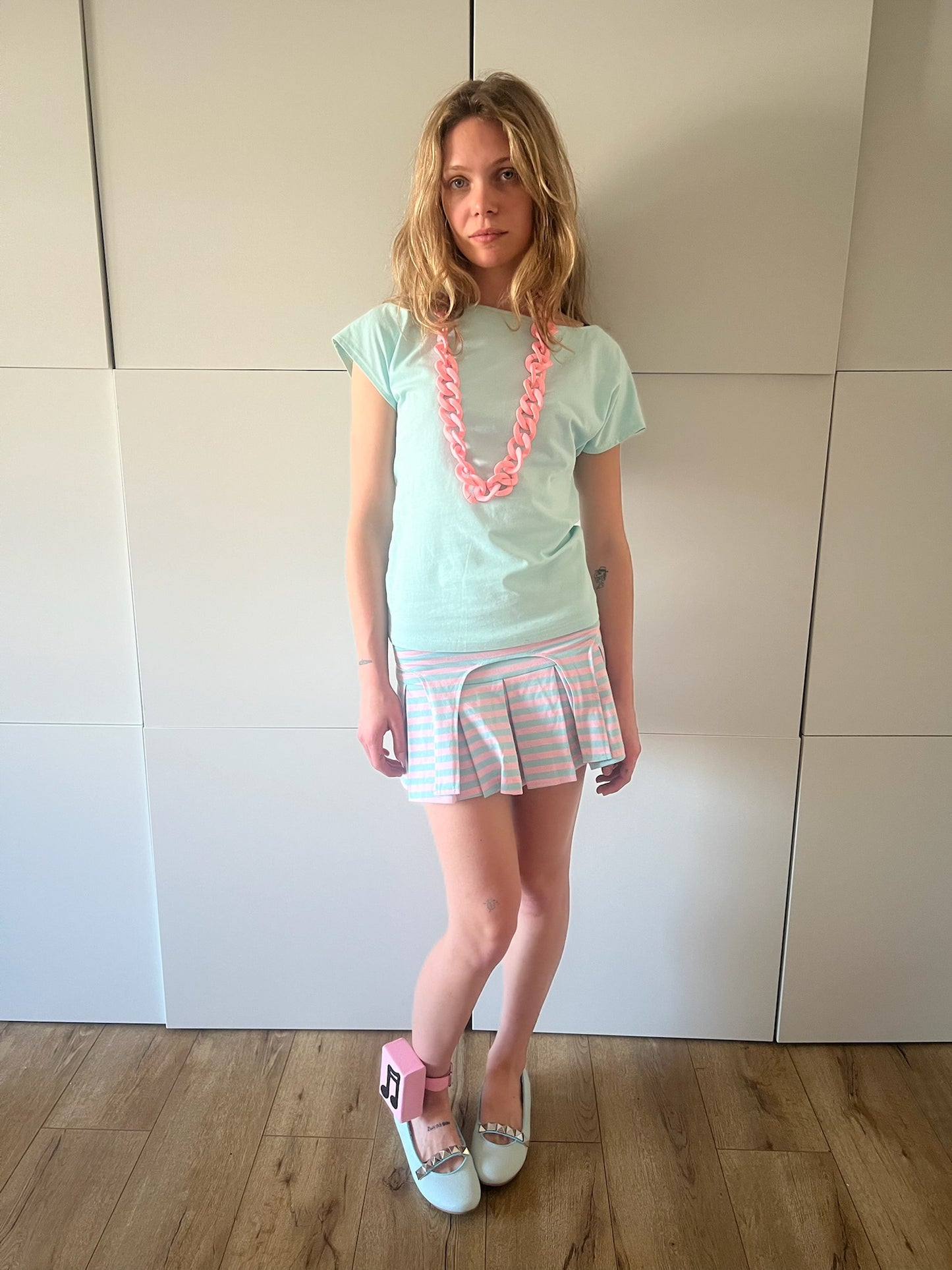 Cotton Candy Garter Skort