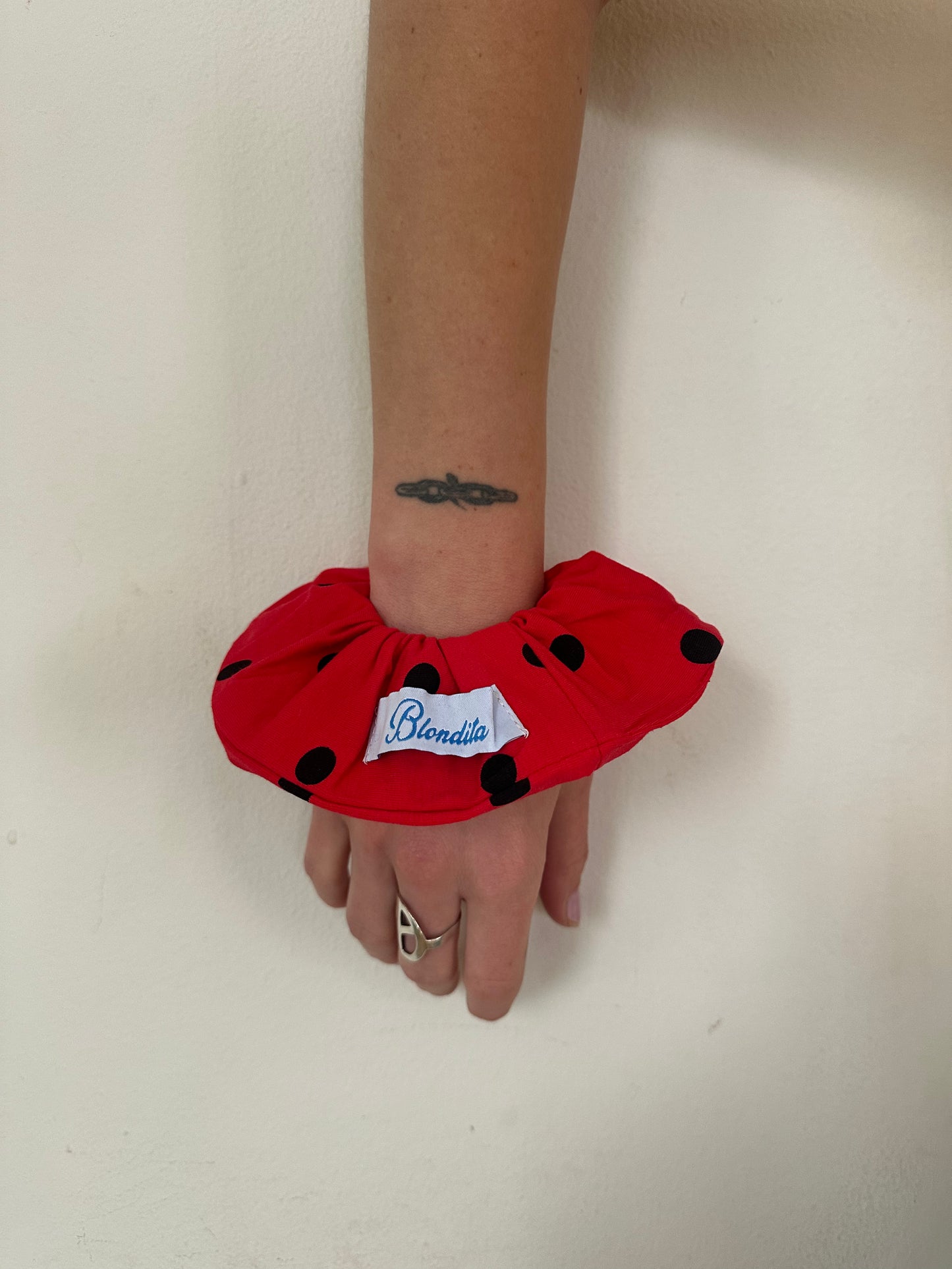Ladybug Scrunchie