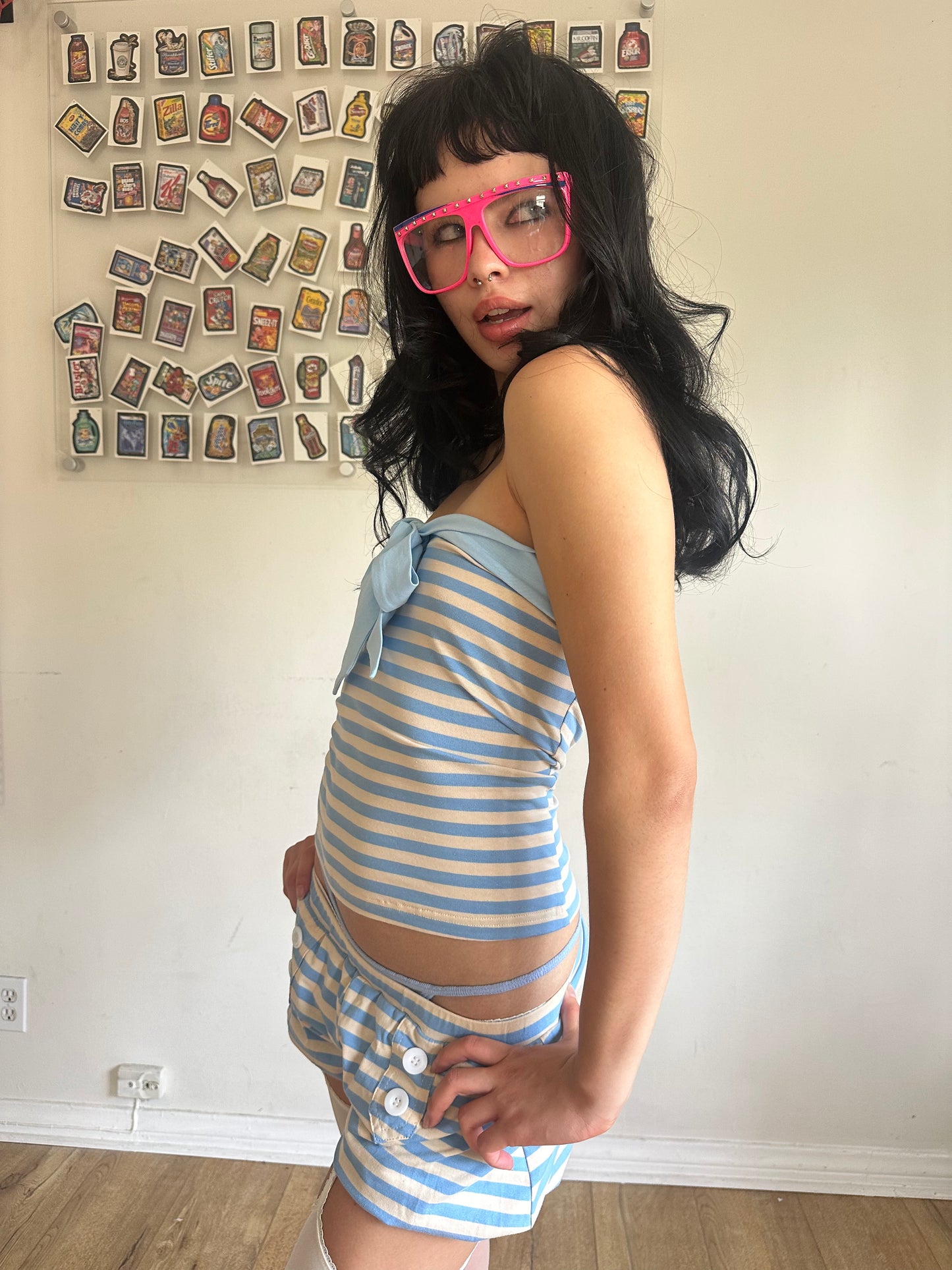 Polly Sailor Tube Top