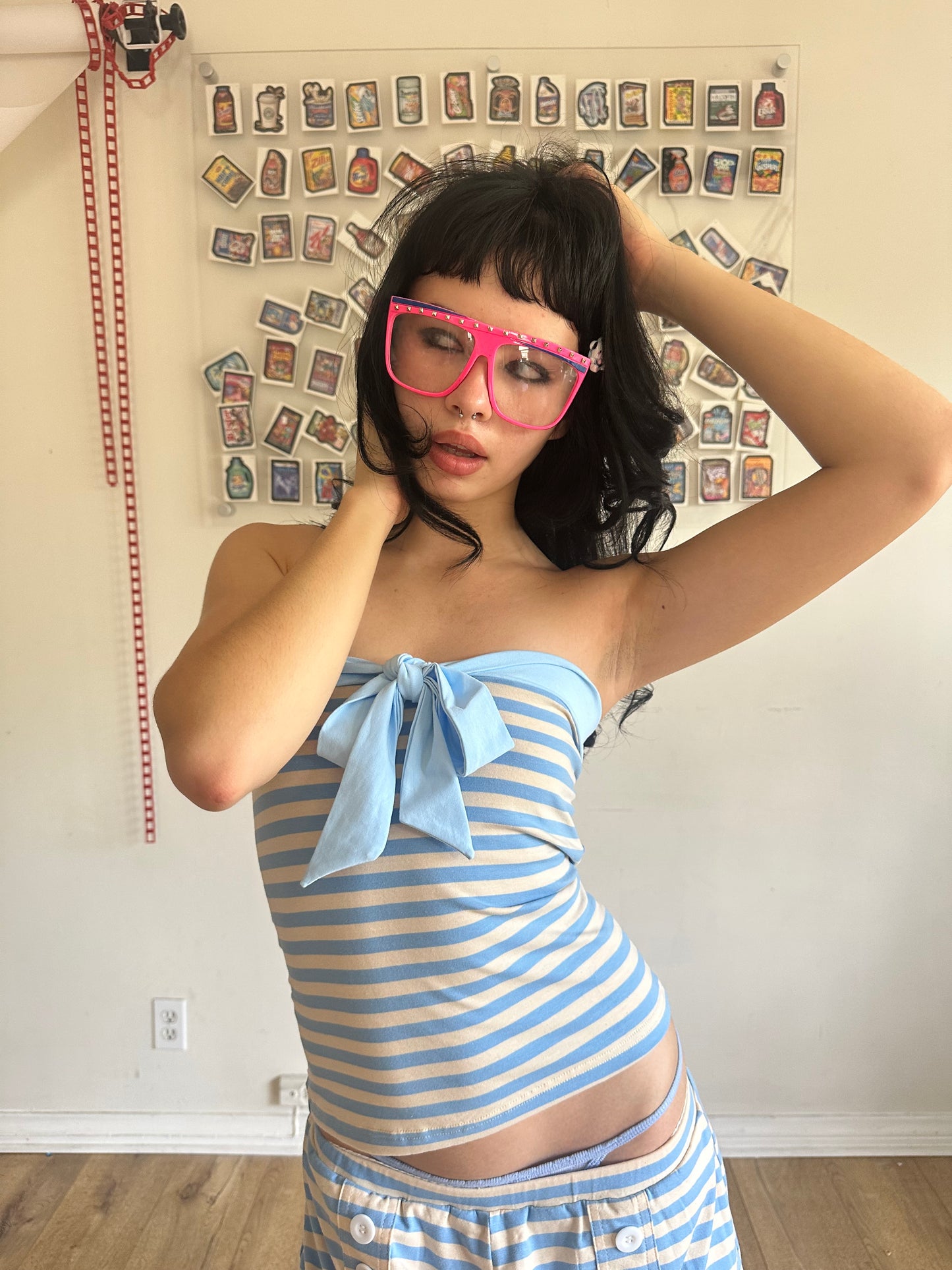 Polly Sailor Tube Top