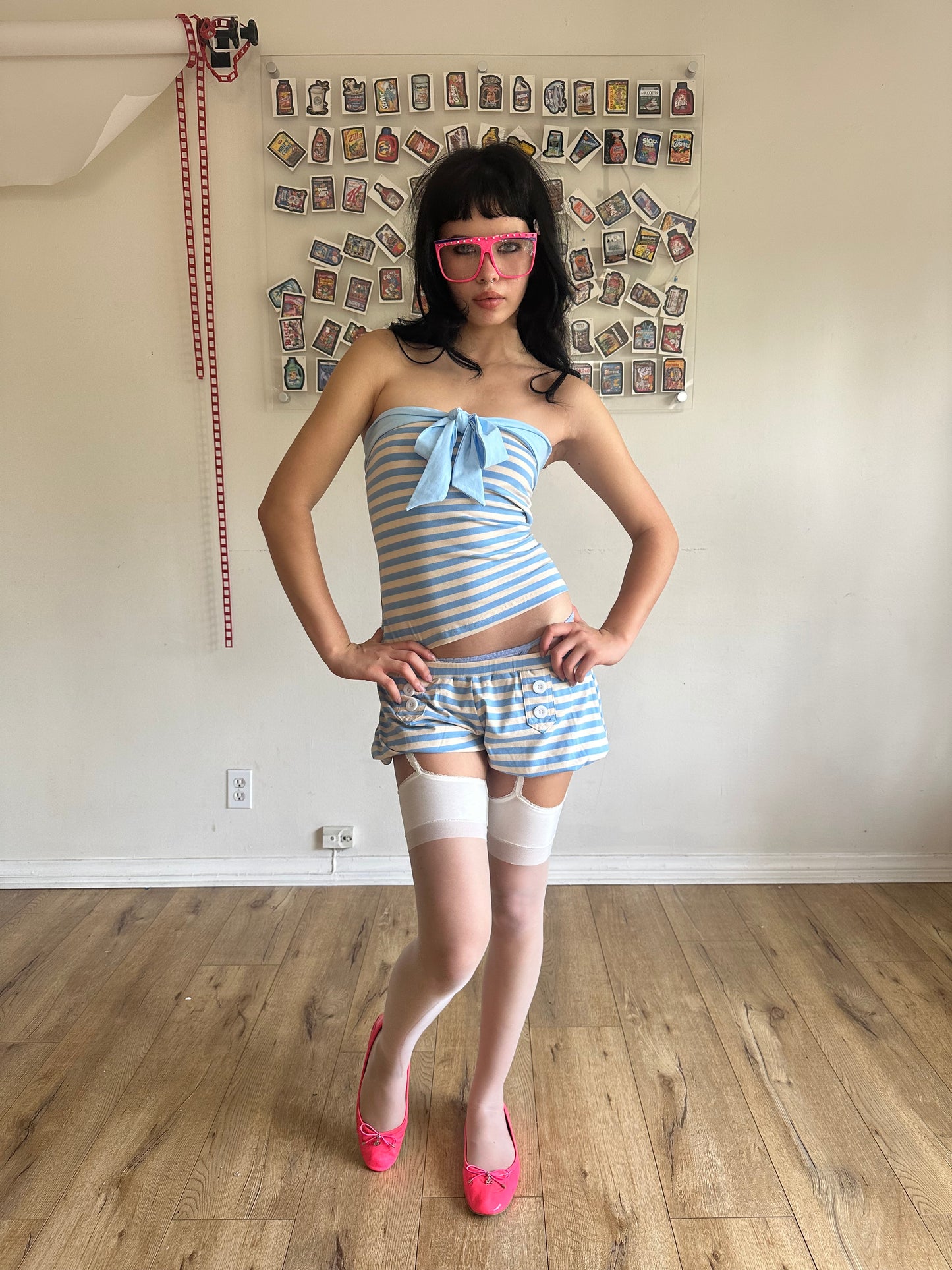 Polly Sailor Tube Top