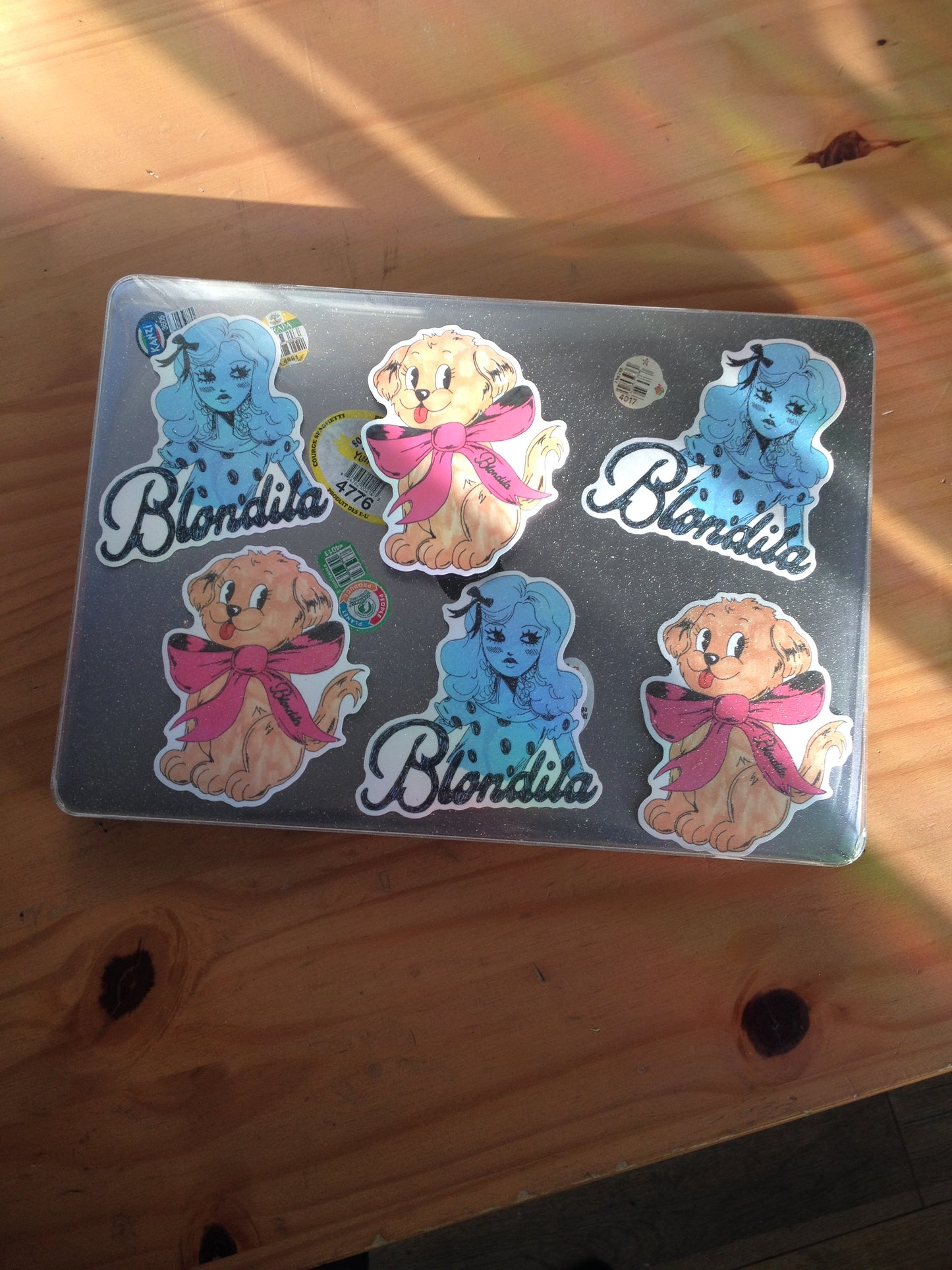 Blondita Grrrl Sticker