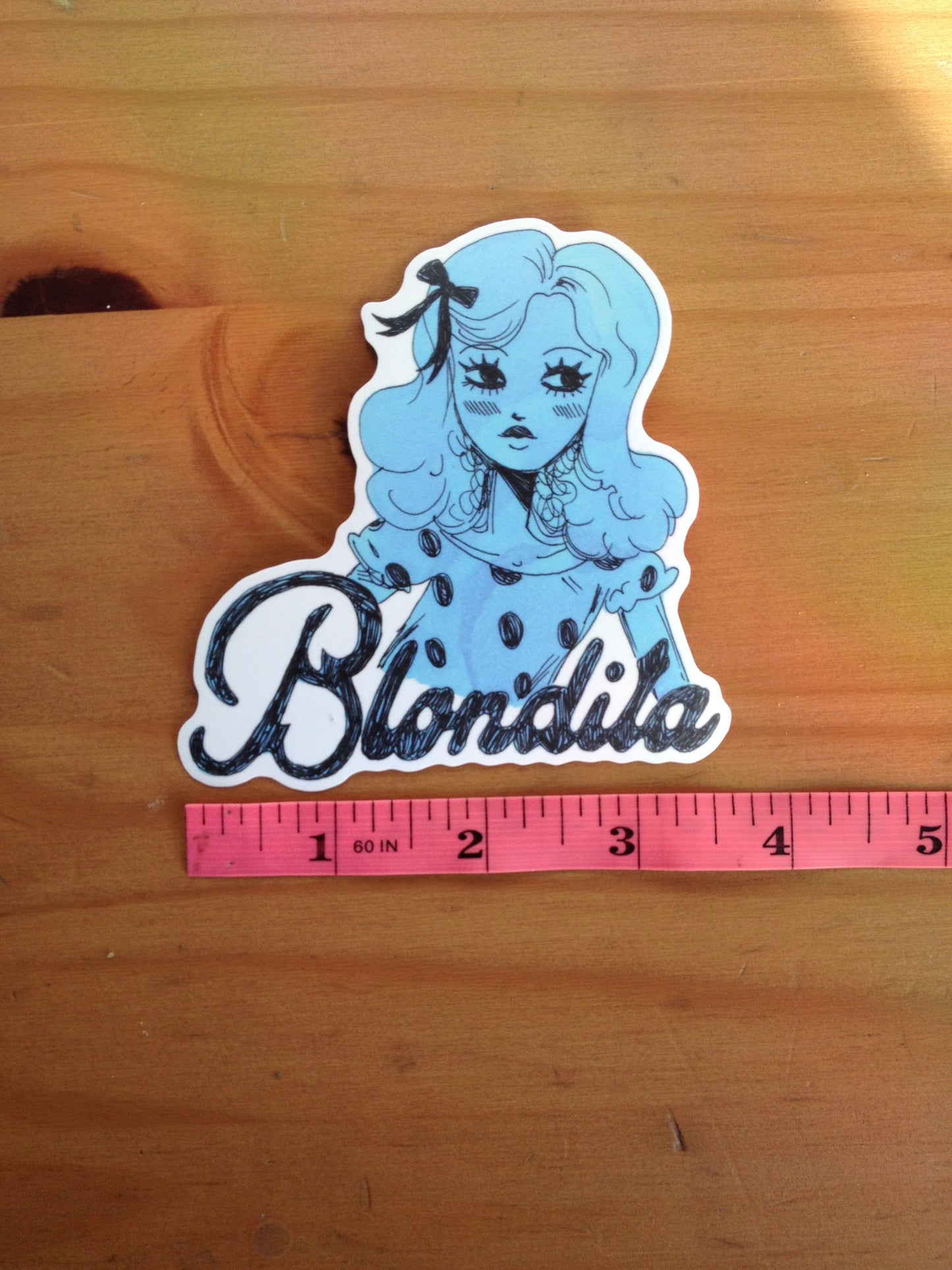 Limited Edition Blondita Sticker