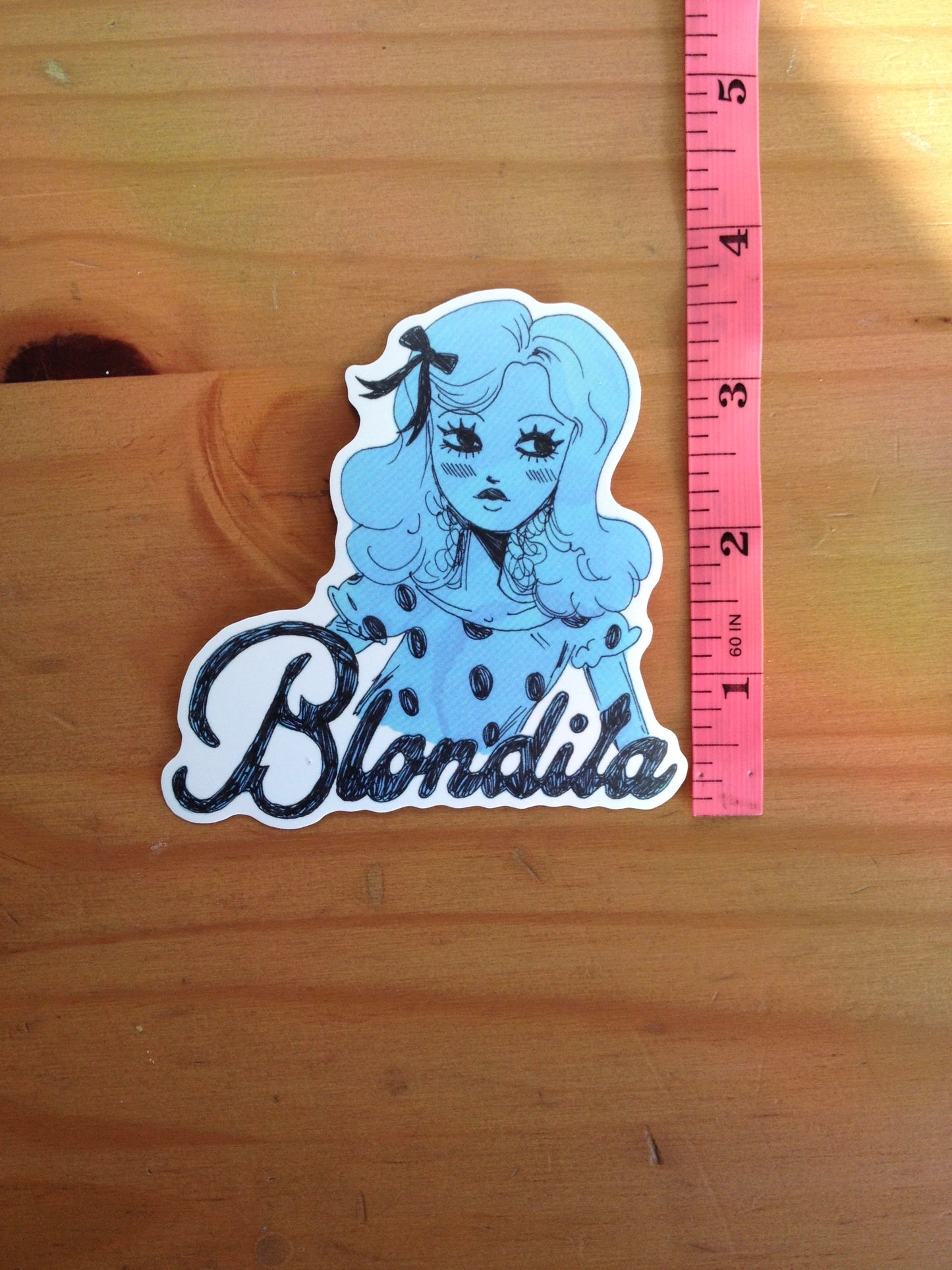 Limited Edition Blondita Sticker