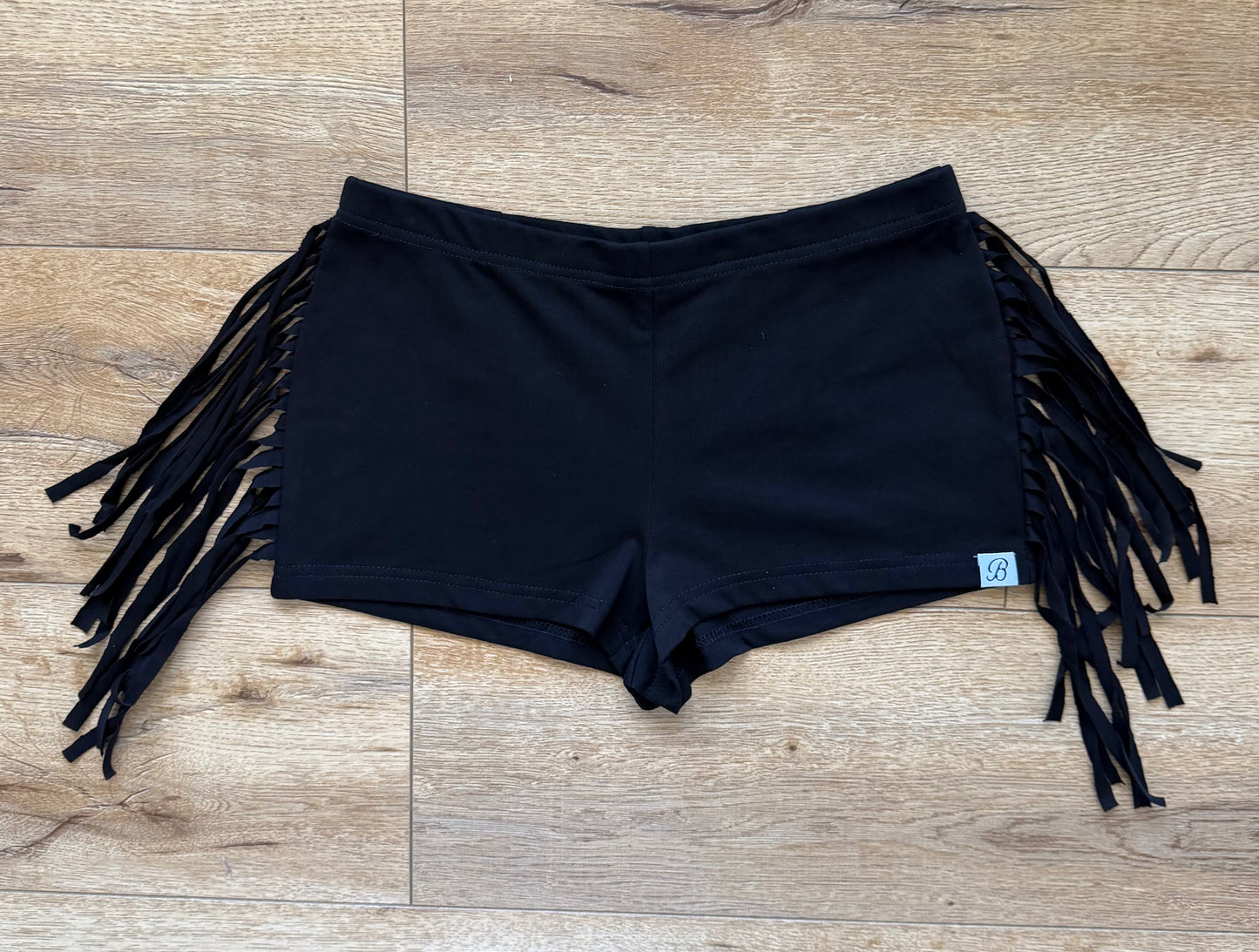 Fia Fringe Shorts Noir