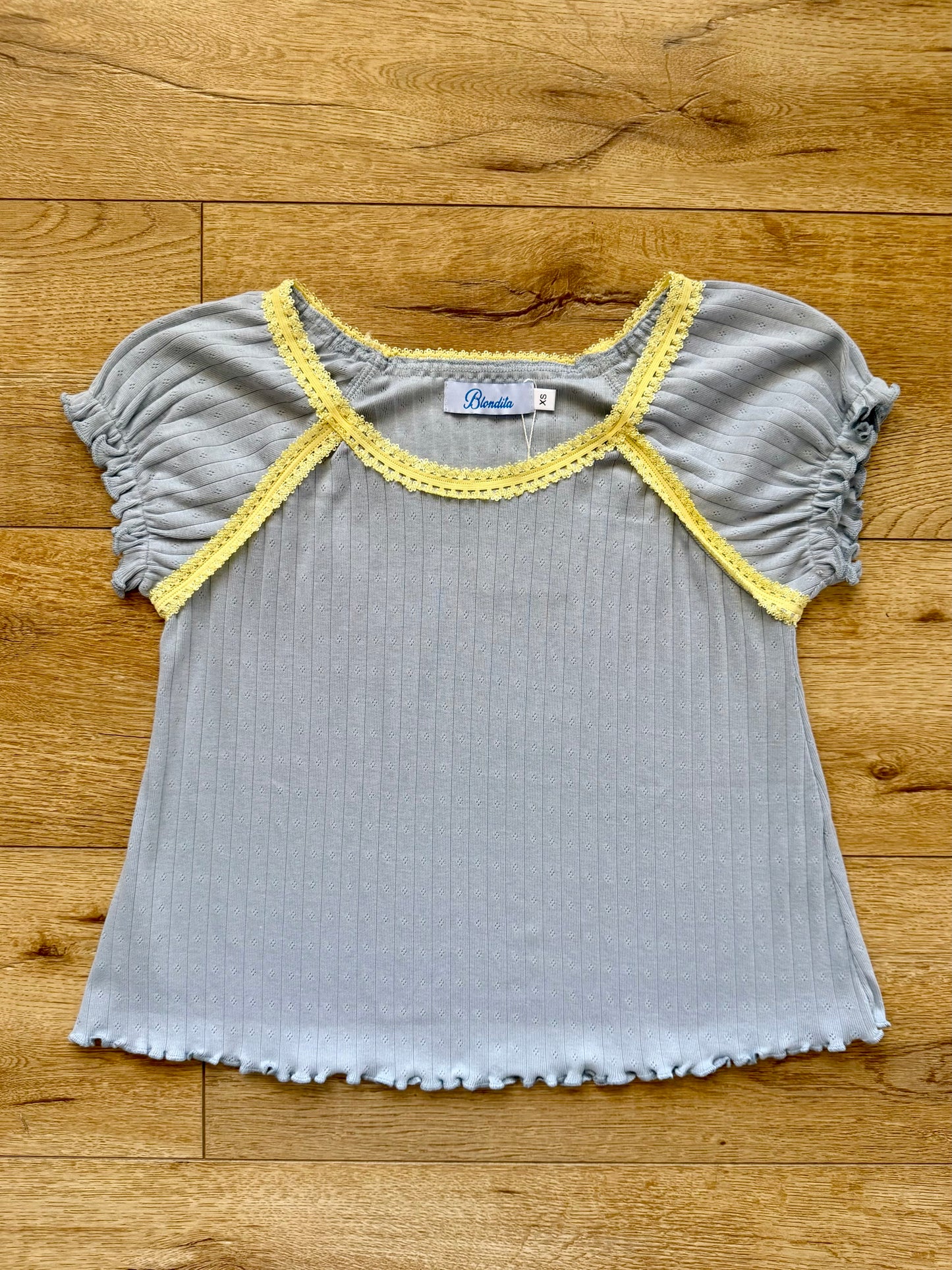 Billie Blue Pointelle Set Bundle