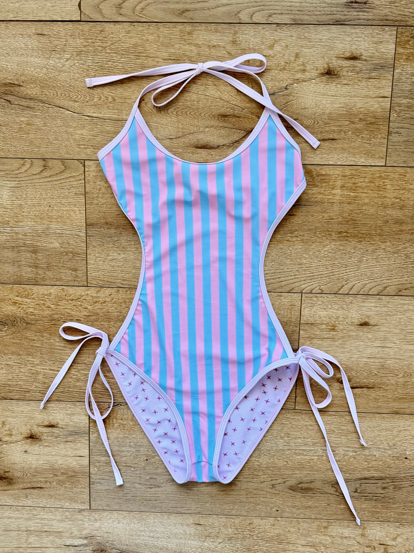 Cotton Candy One Piece Swimsuit