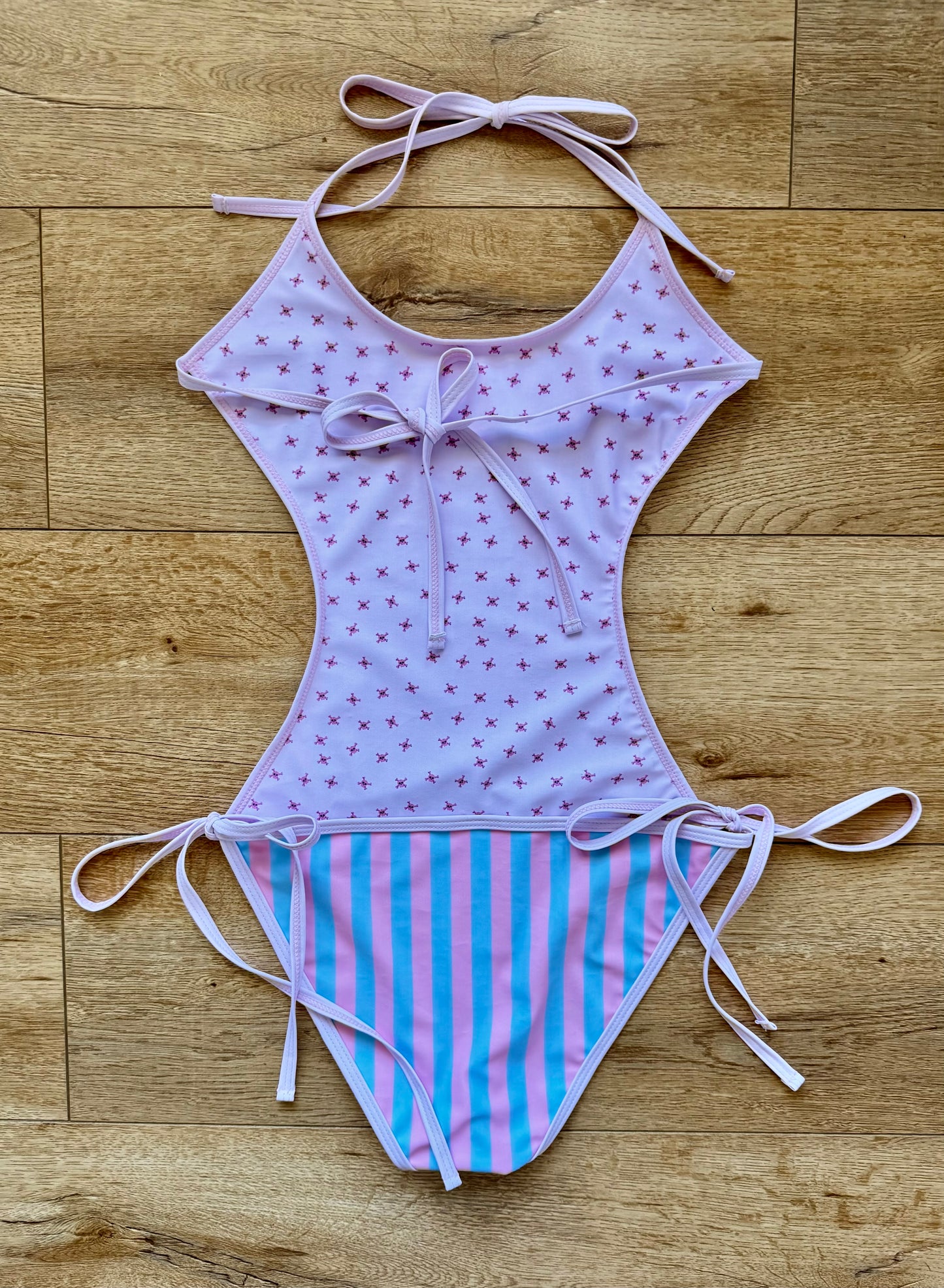 Cotton Candy One Piece Swimsuit