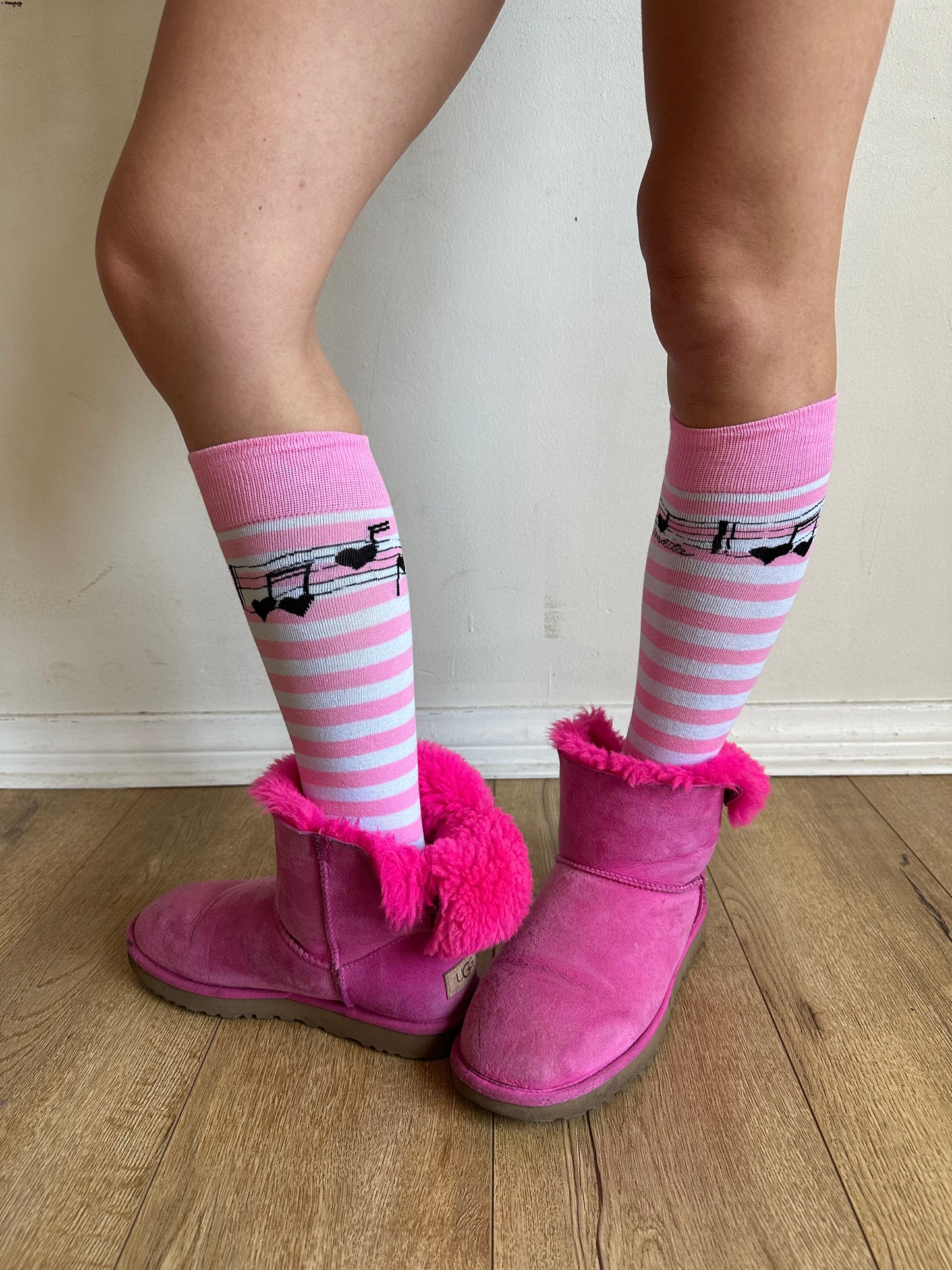 Cotton Candy Knee Socks