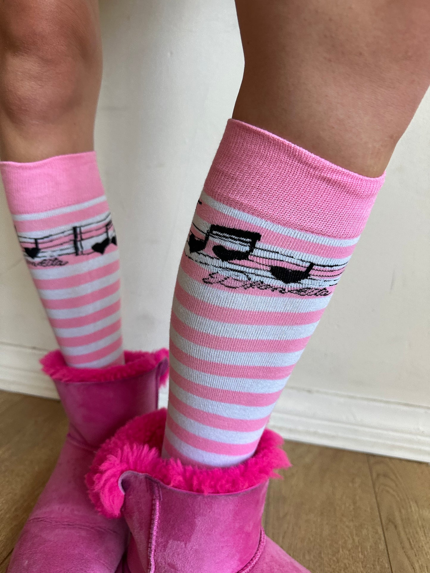 Cotton Candy Knee Socks