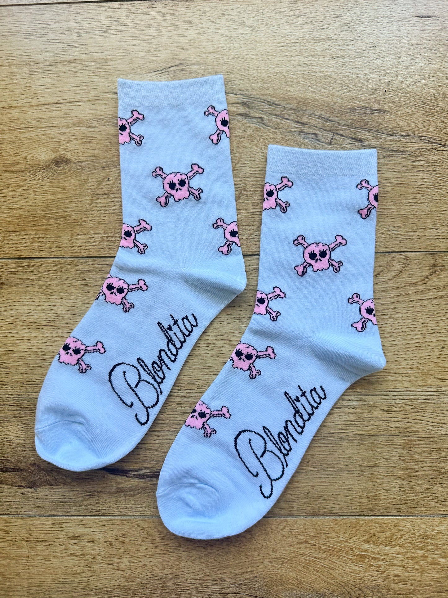 Betsey Skull Socks