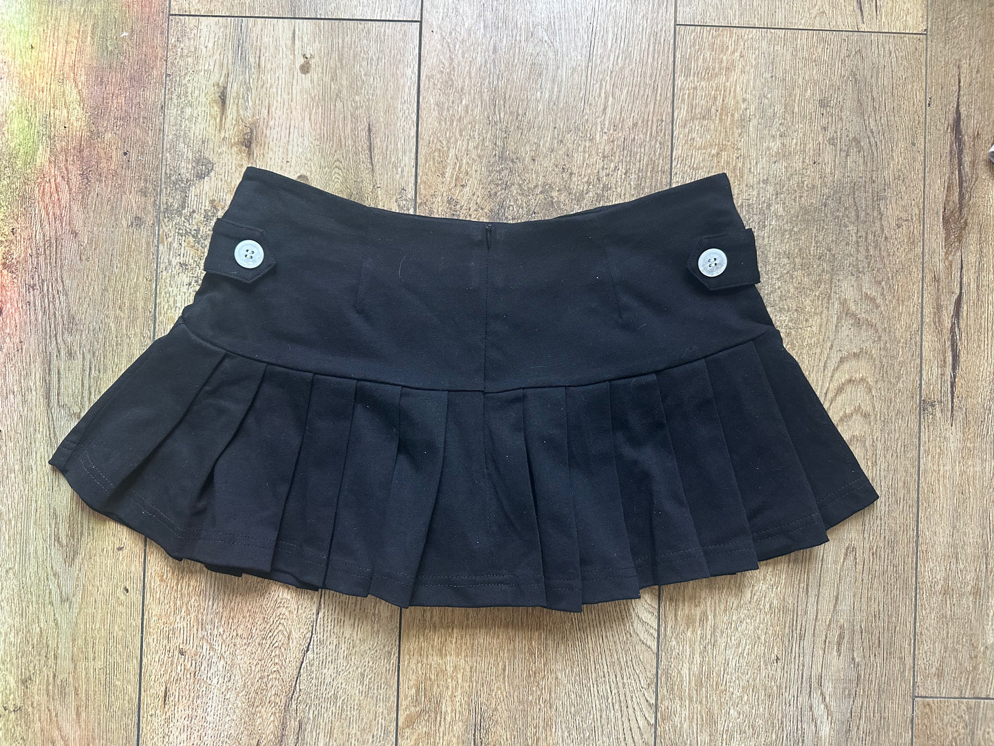 Essential Black Skort