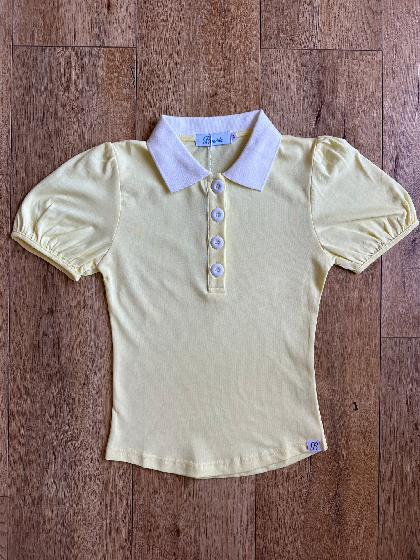 Ginger Polo Butter Yellow