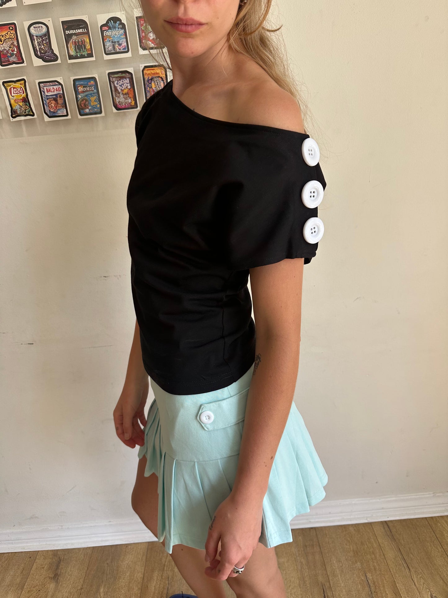 Coraline Top Noir