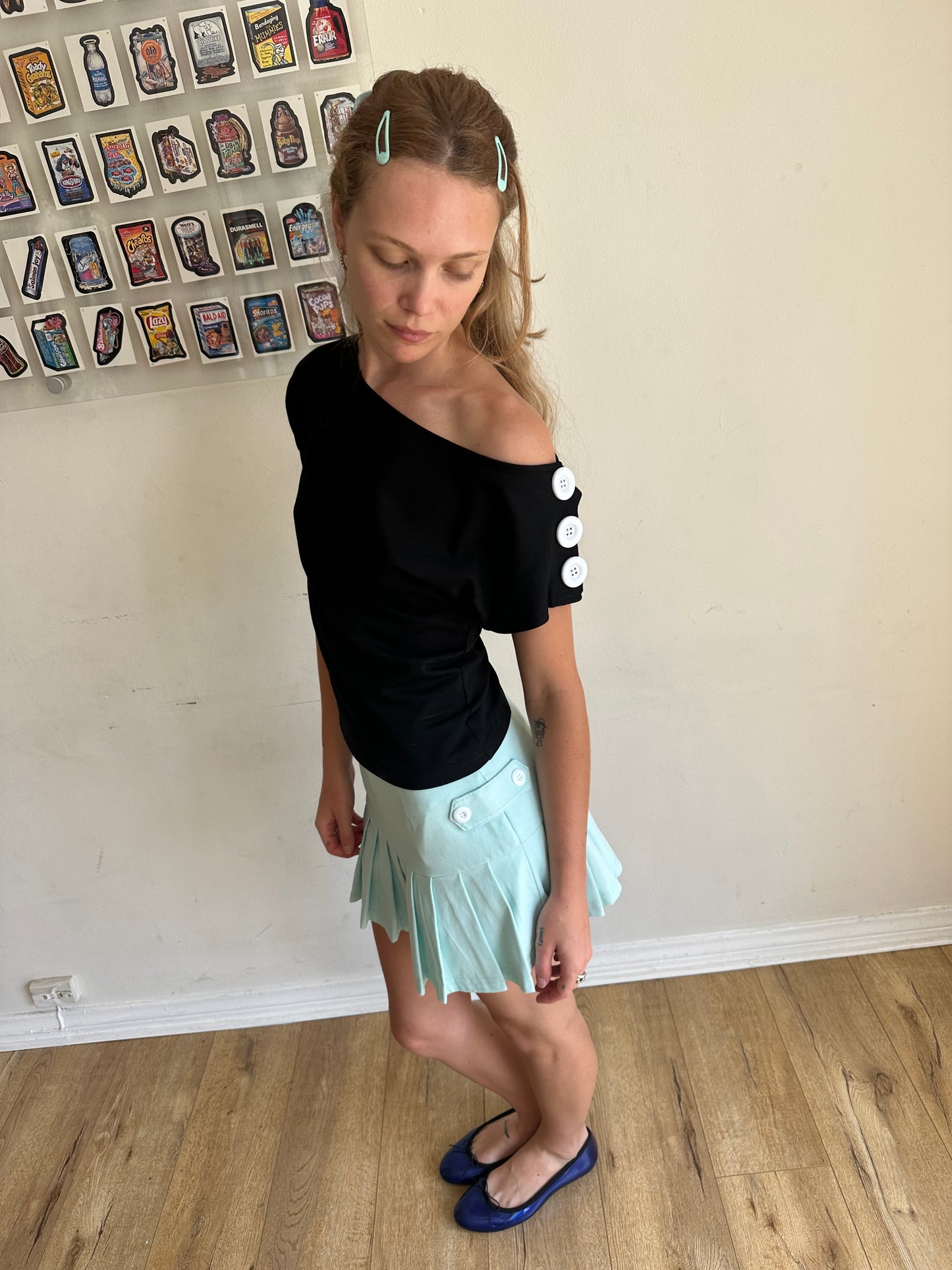 Coraline Top Noir