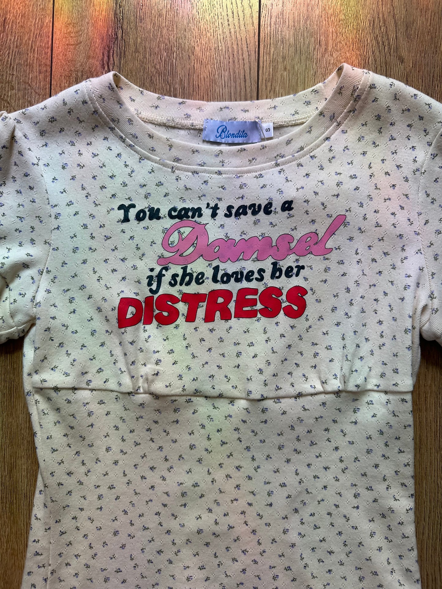 Floral Damsel Tee