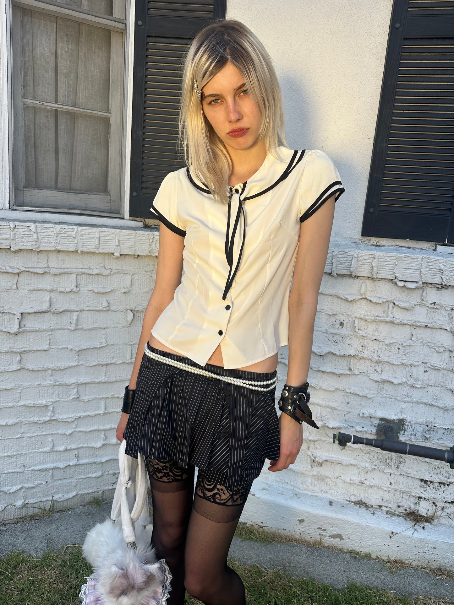 Anne Top White