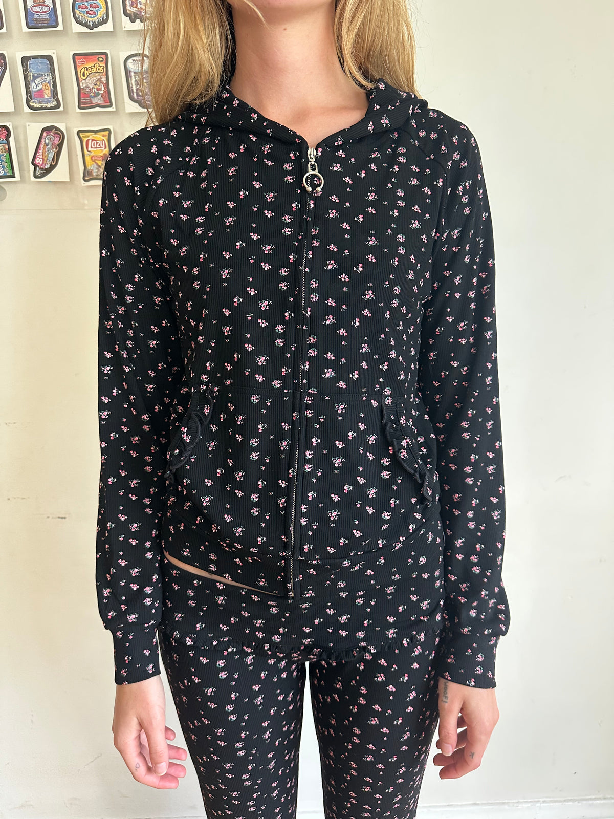 Petal Zip Up