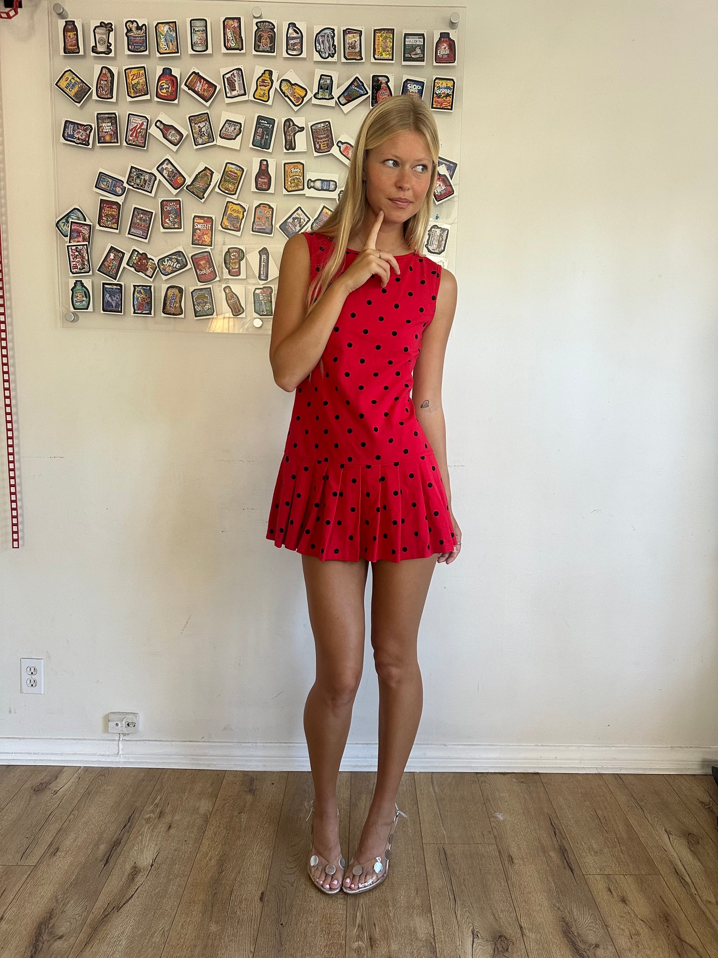 Lola Ladybug Dress + Scrunchie Bundle