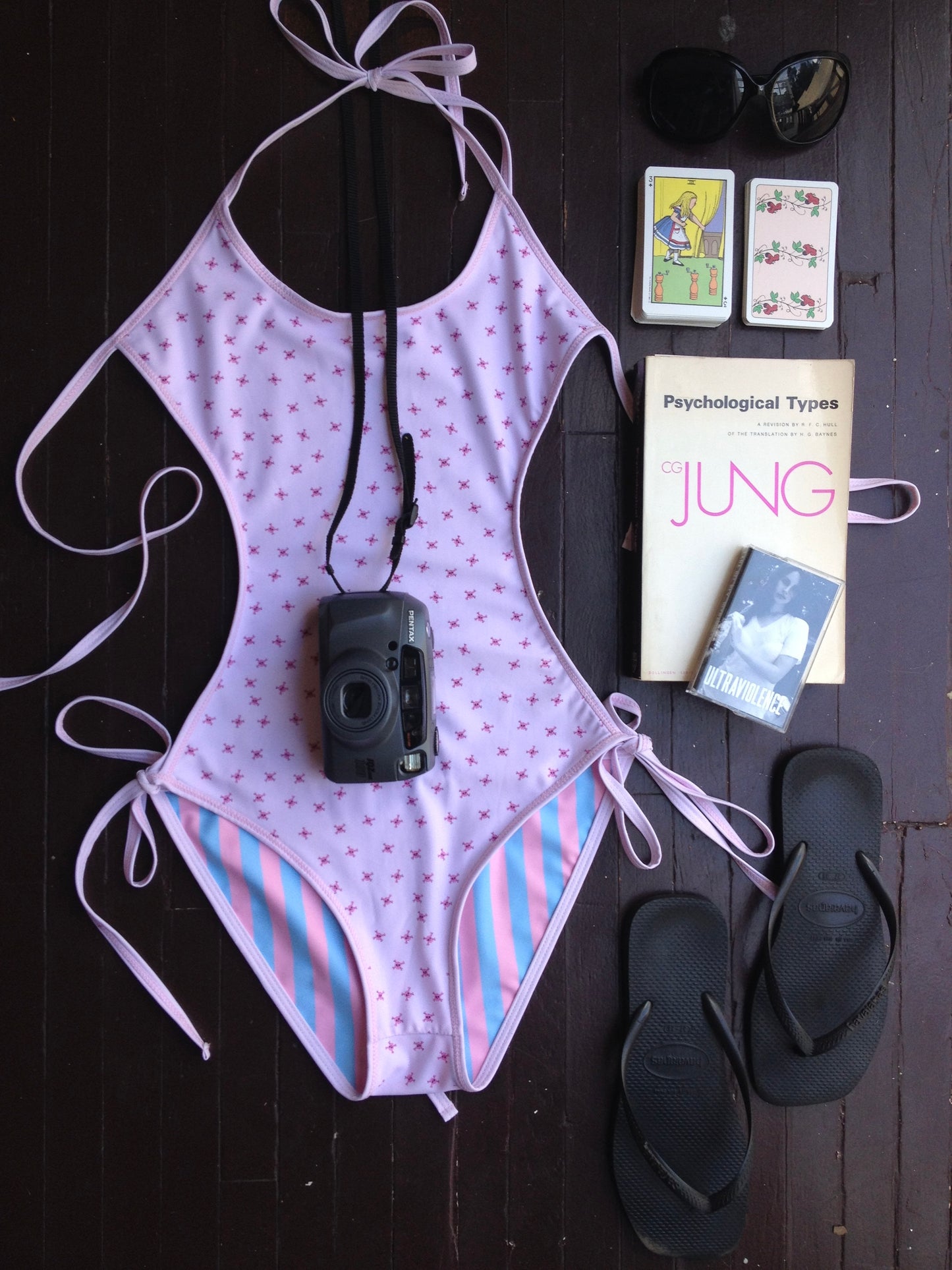 Cotton Candy One Piece Swimsuit