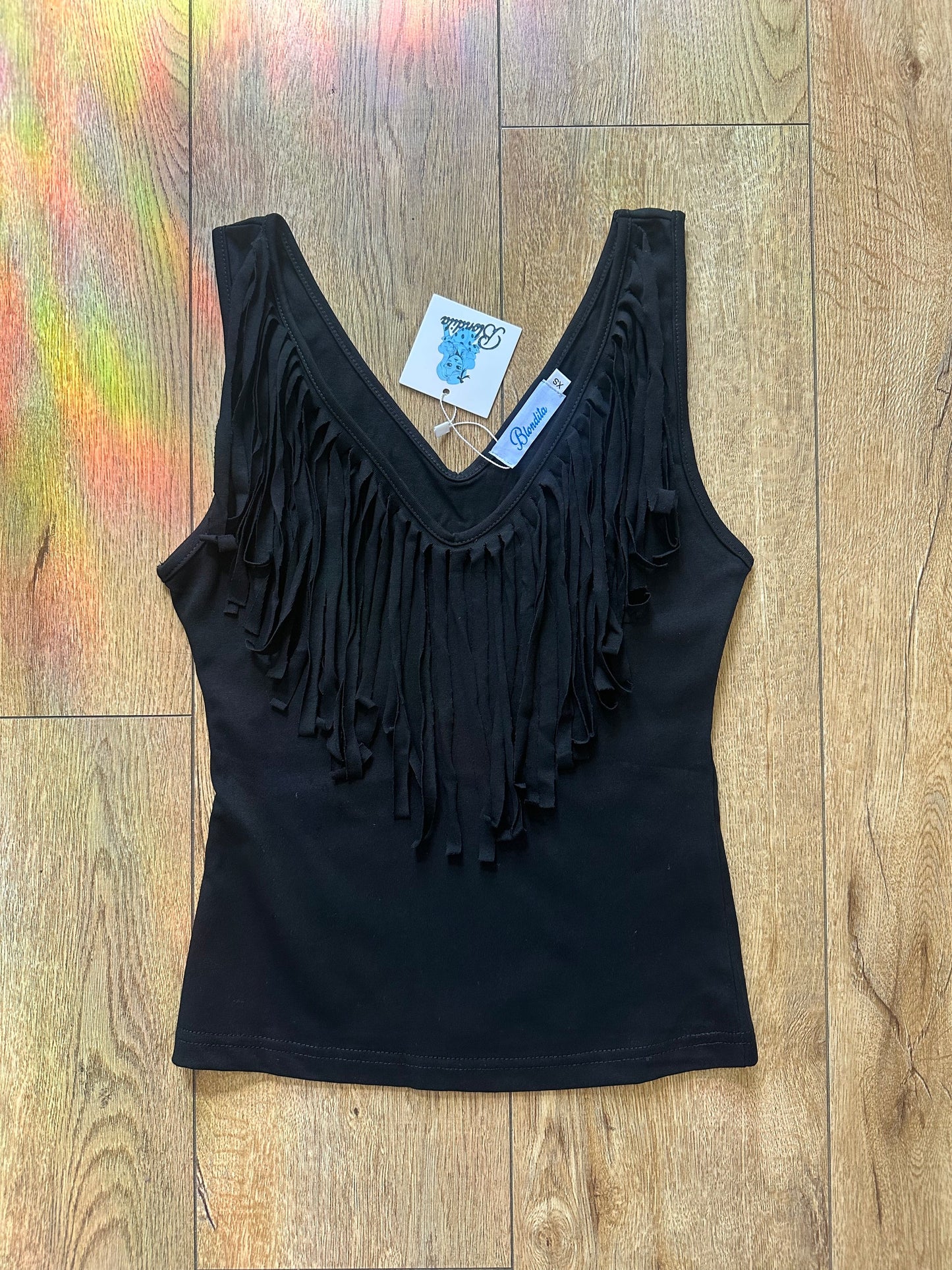 Fia Fringe Set Noir Bundle