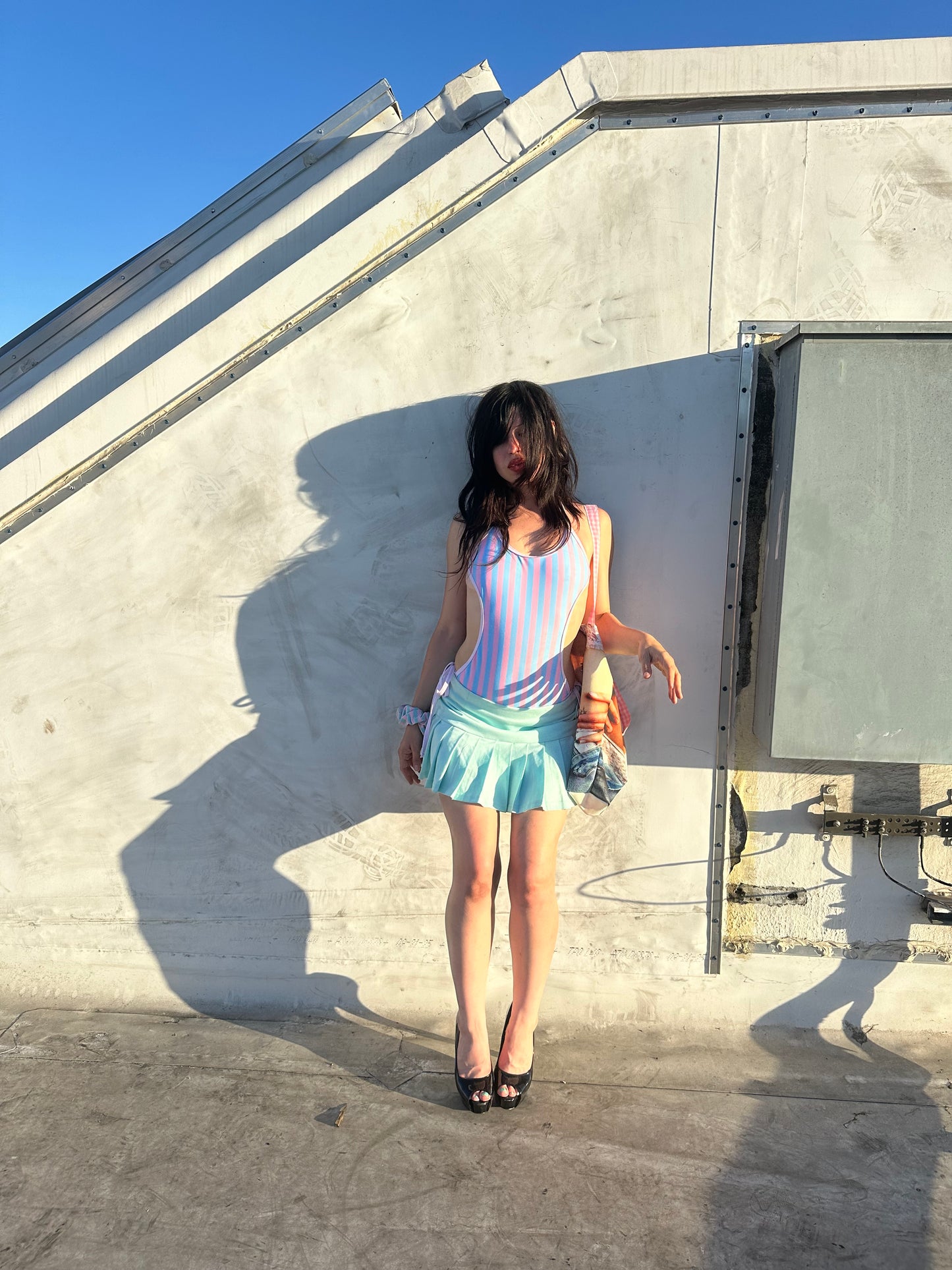 Cotton Candy One Piece Swimsuit