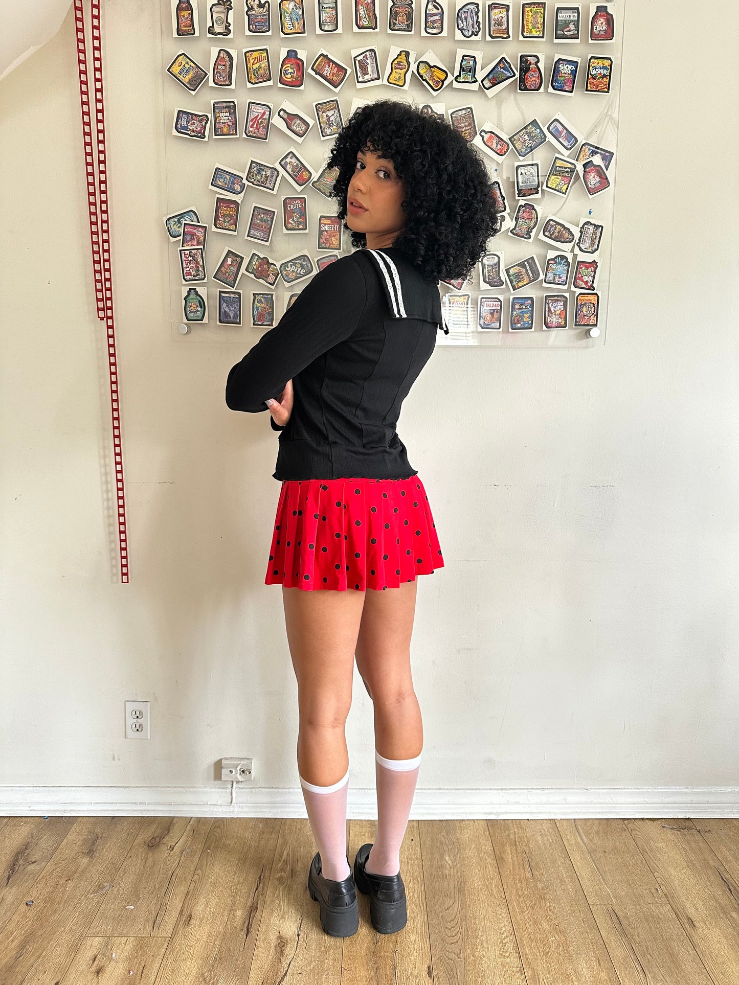 Janis Sailor Cardigan Noir Pre Order