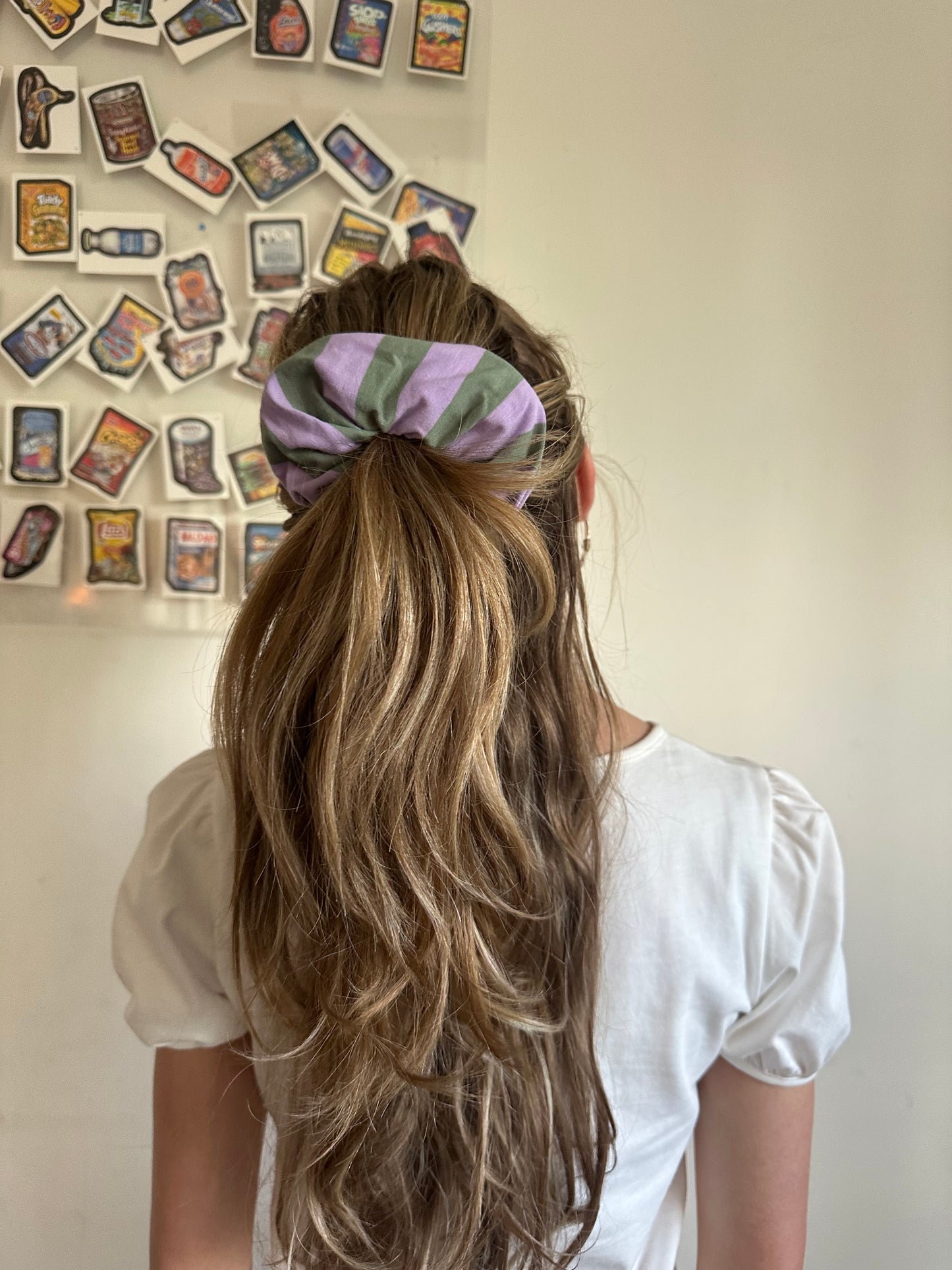 Stripe Scrunchie