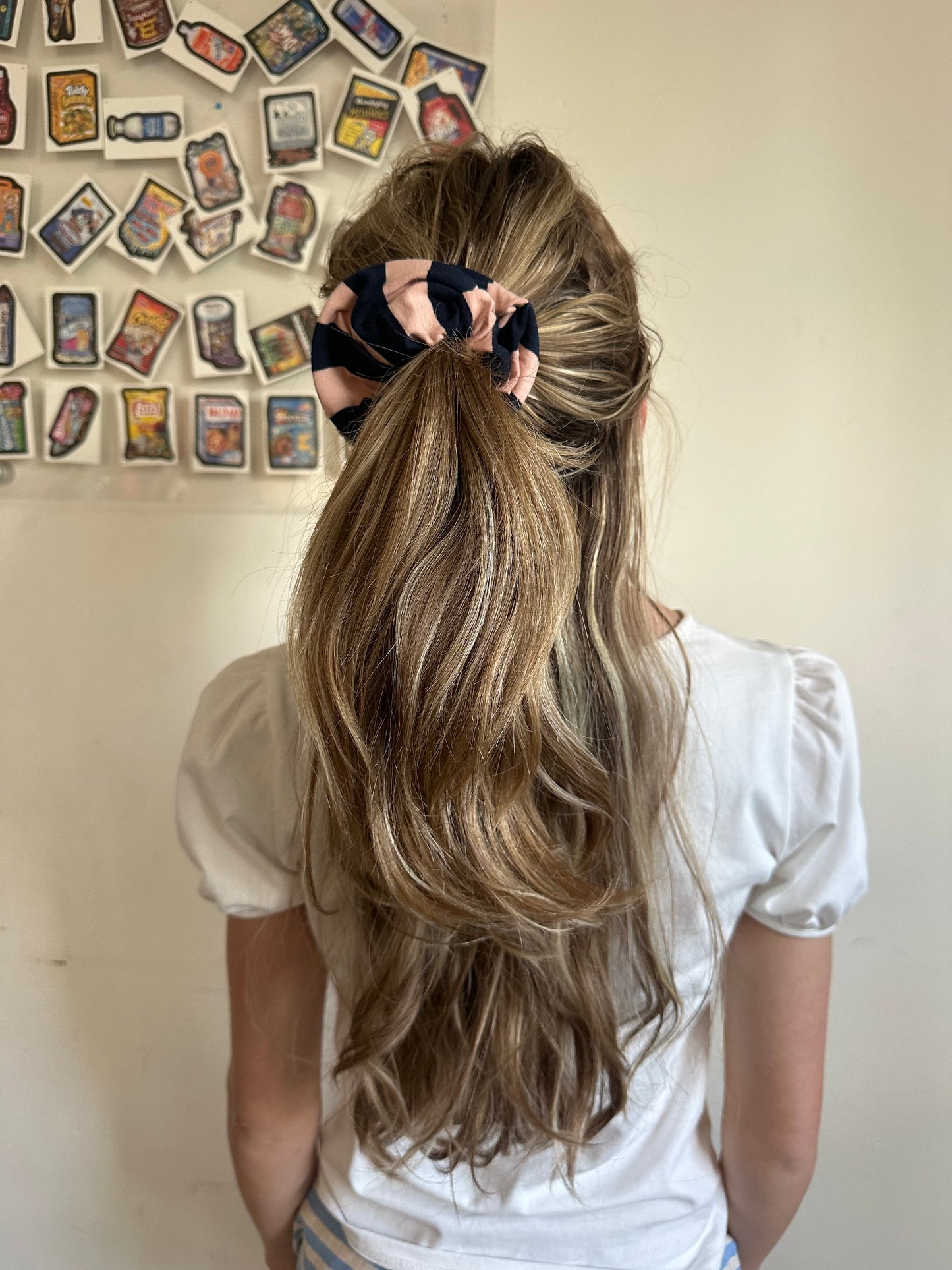 Stripe Scrunchie