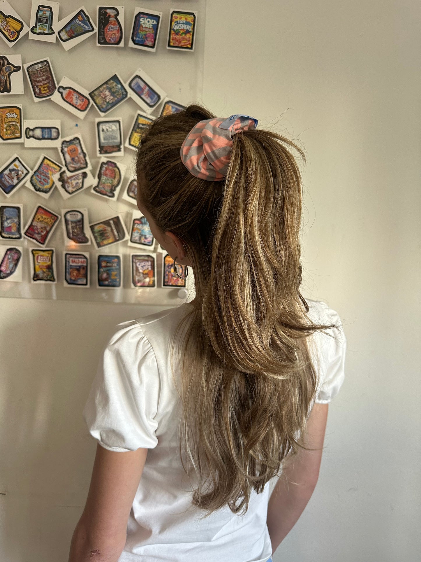 Stripe Scrunchie