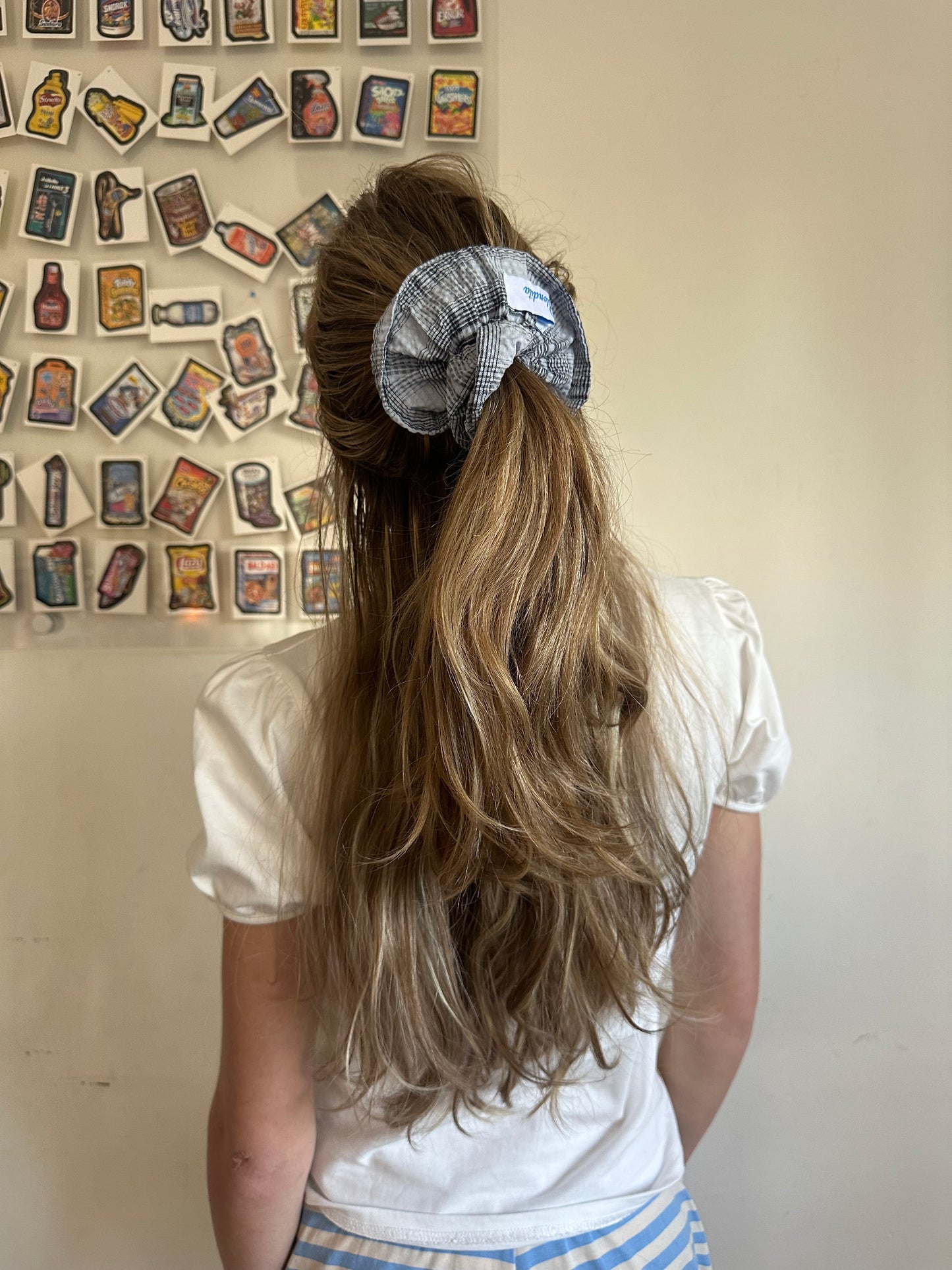 Plaid Scrunchie