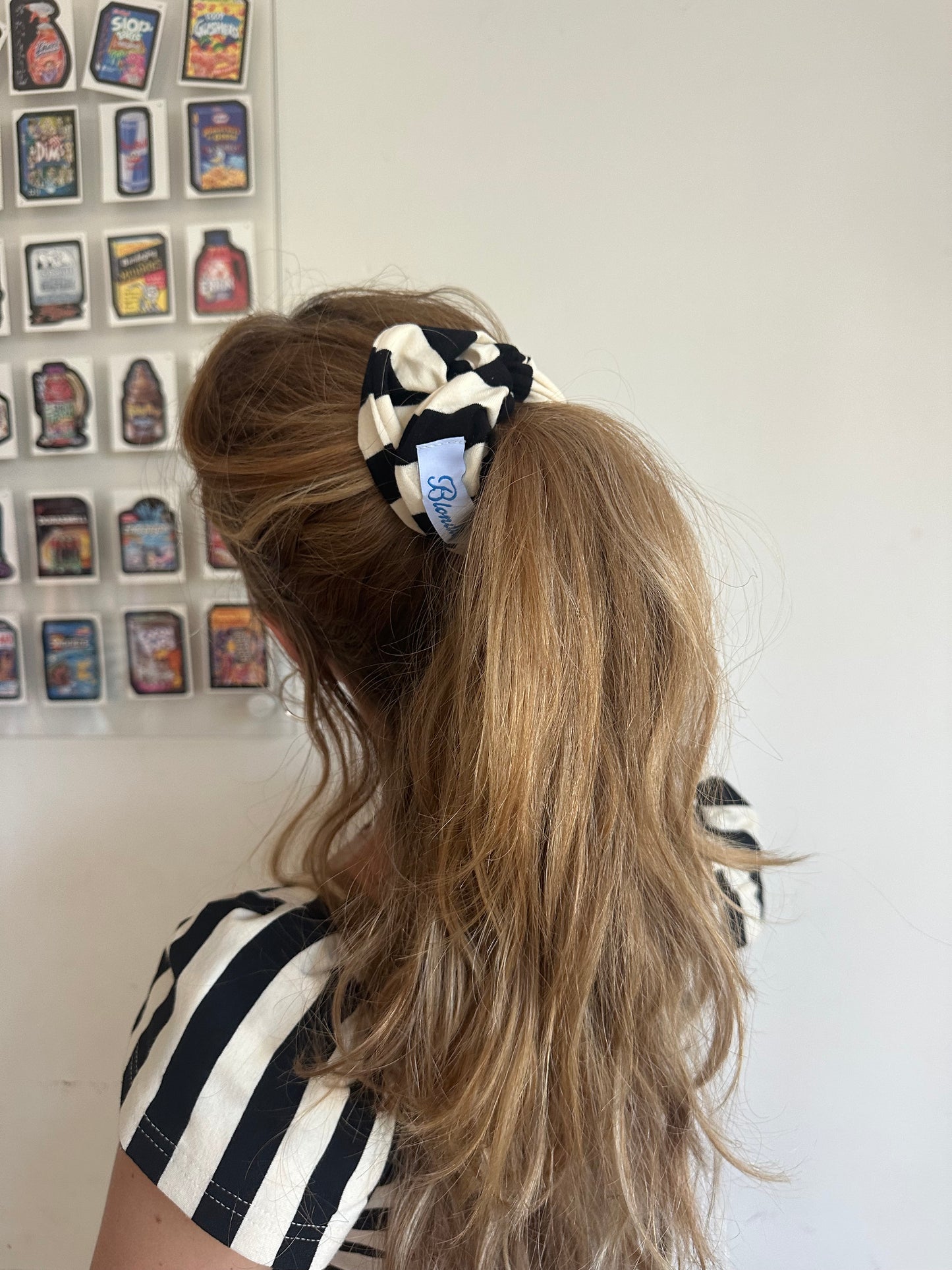 Suzy Stripe Scrunchie
