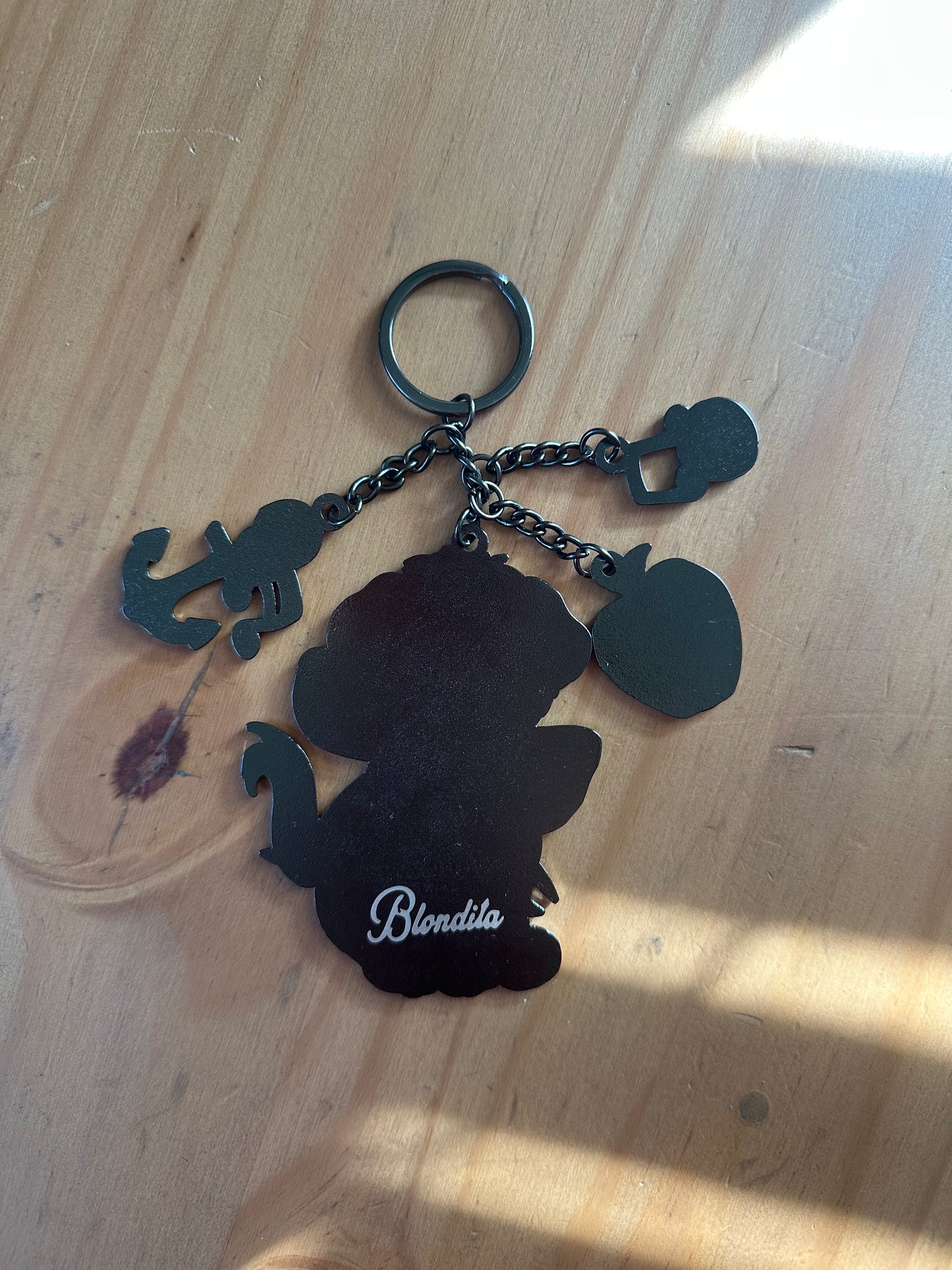 Blondita Keychain