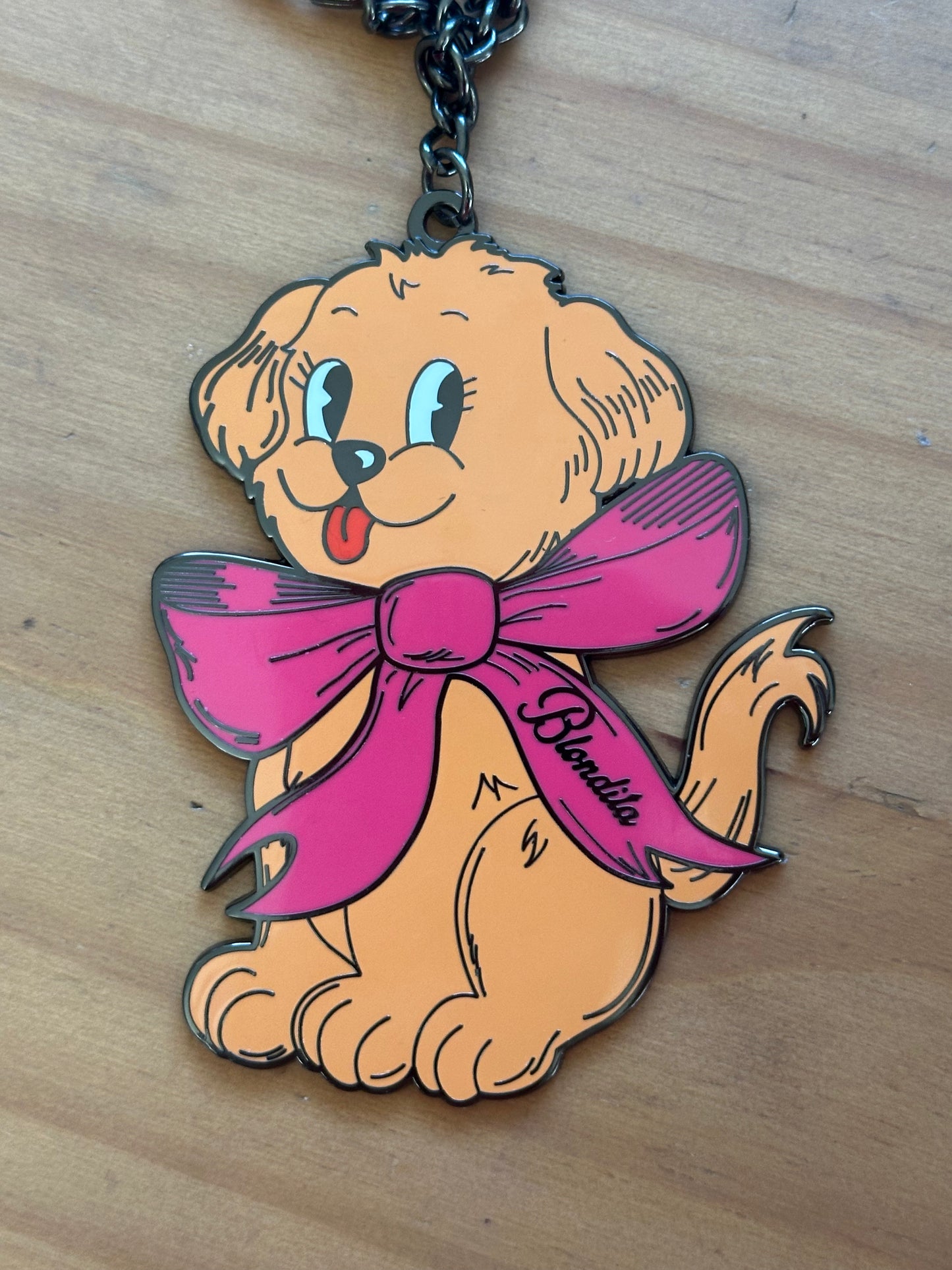 Blondita Keychain
