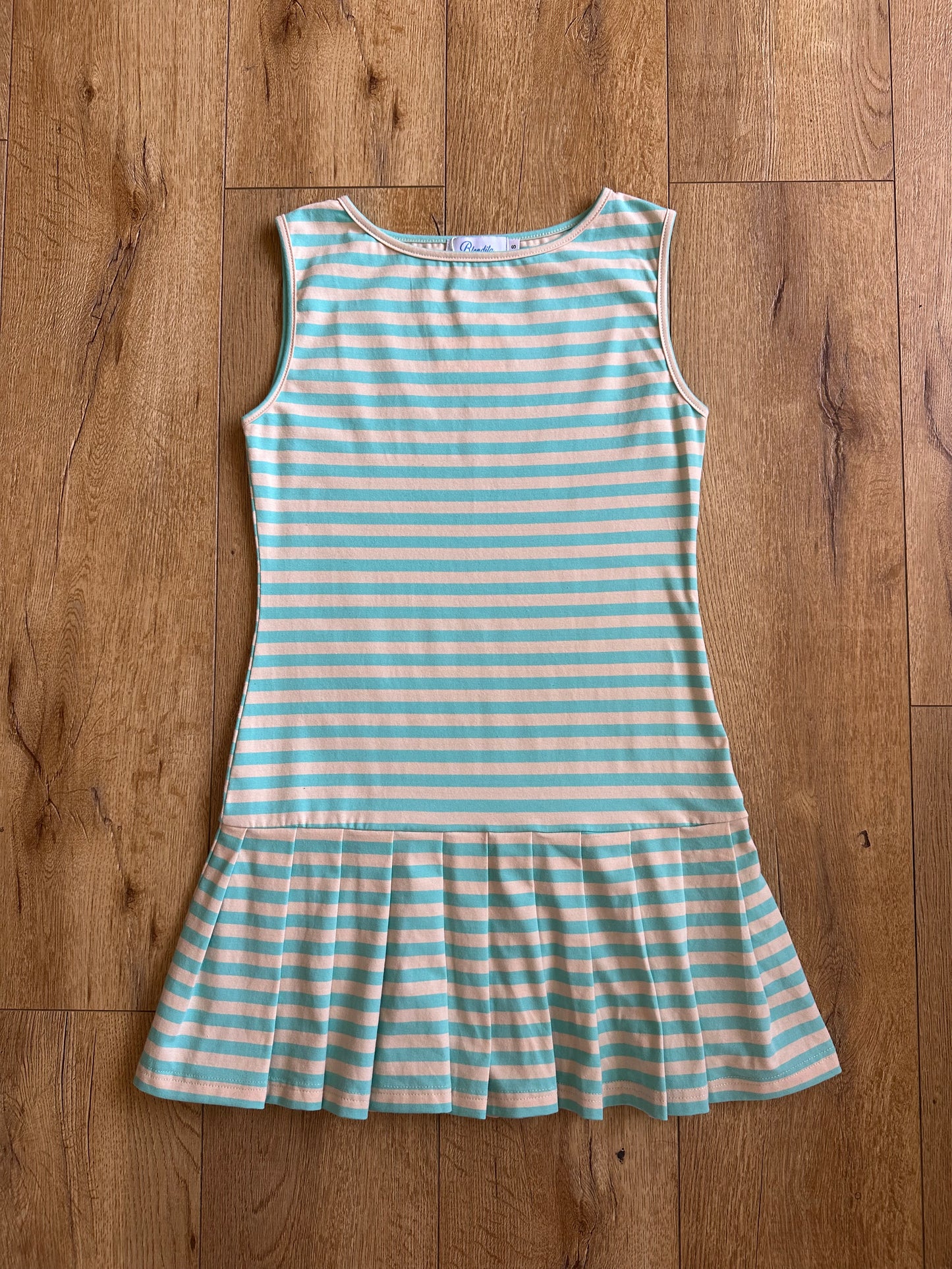 Blue & Cream Dream Dress 1/1