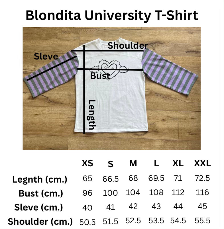 Blondita University Tee