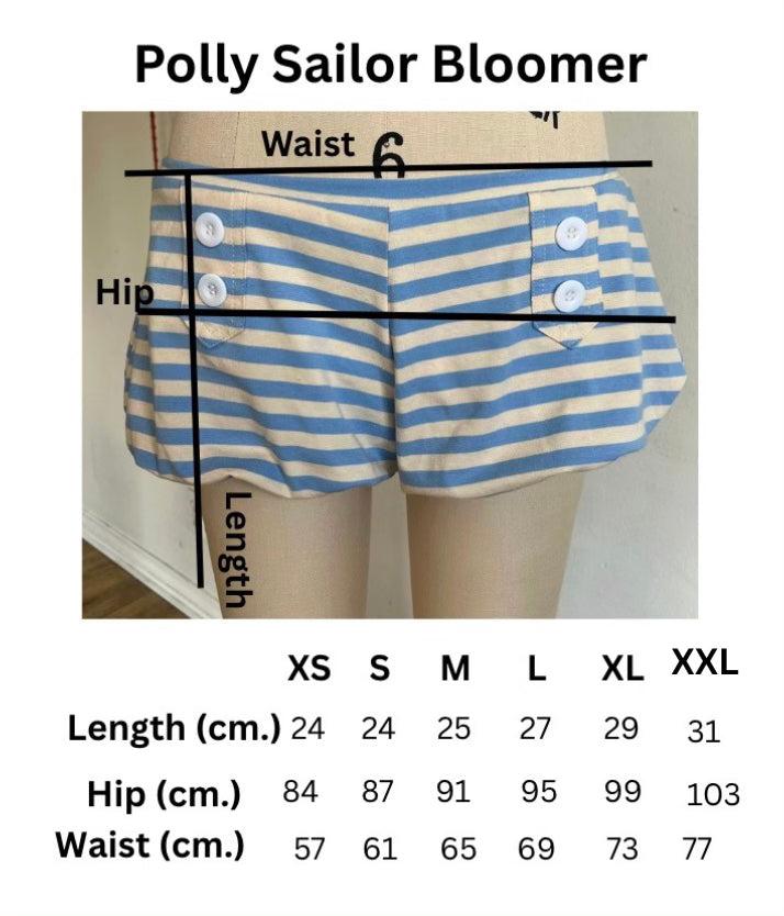 Polly Sailor Bloomer Shorts Pre Order
