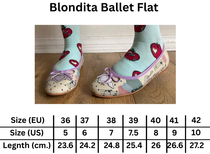 Blondita Ballet Flat Pre Order