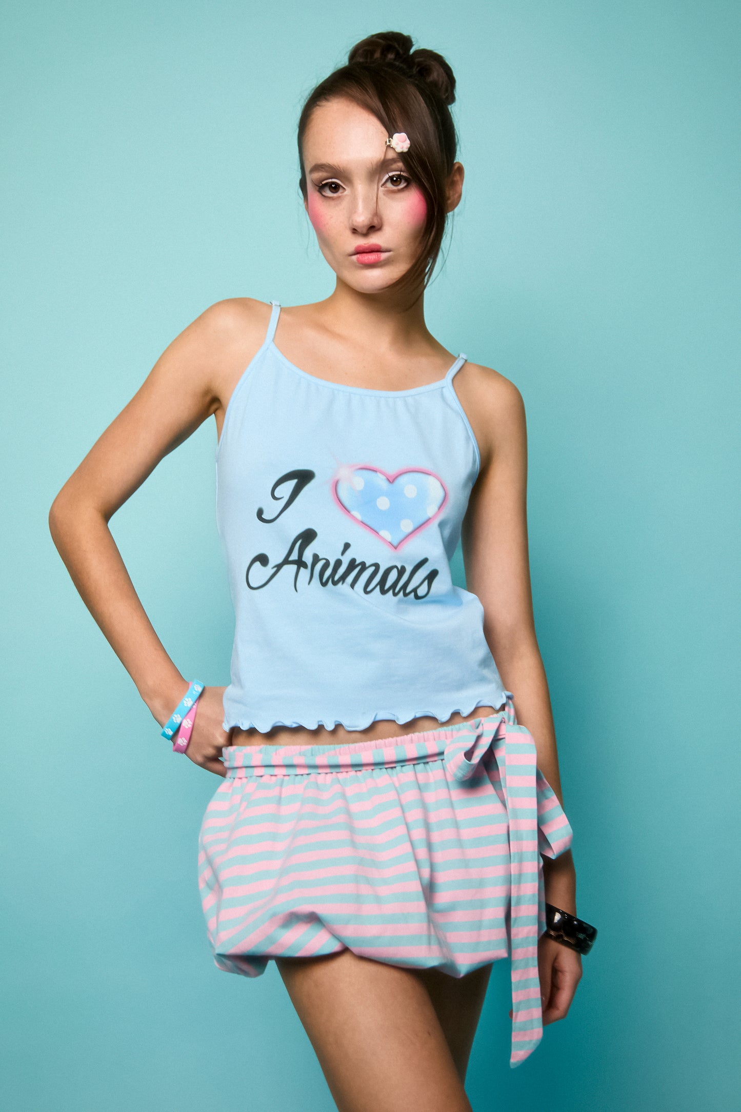 Cotton Candy Bubble Skirt