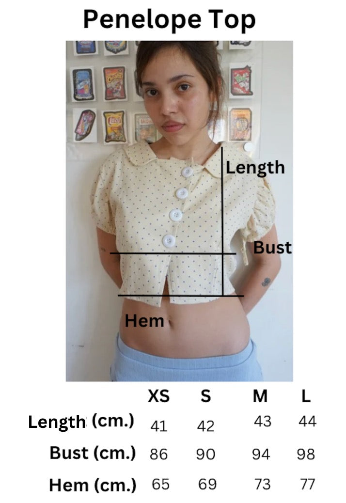 Penelope Sailor Top