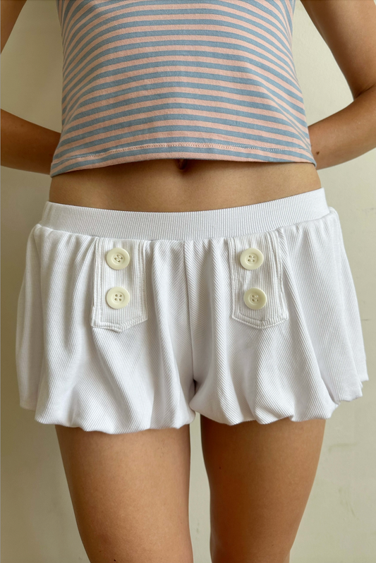 Sailor Bloomer Shorts White