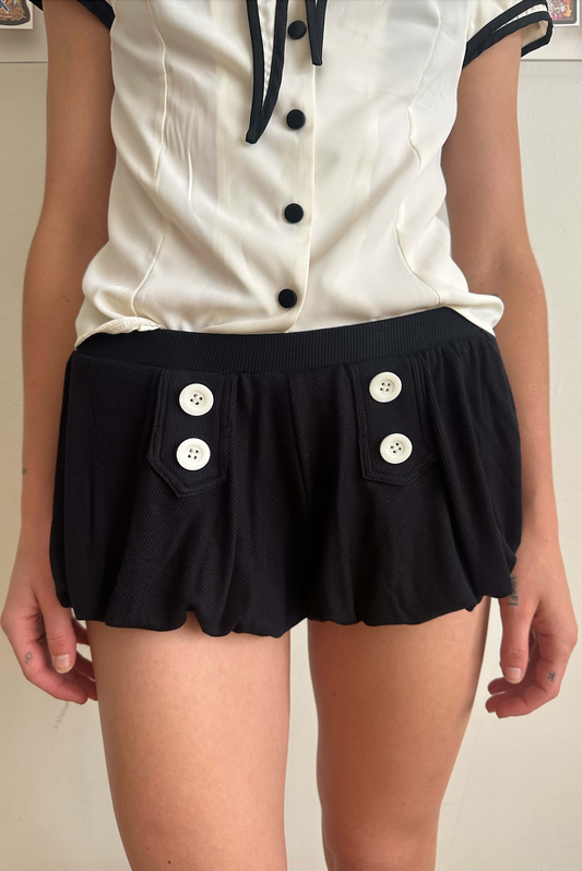 Sailor Bloomer Shorts Noir