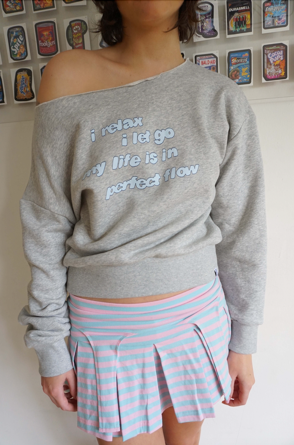 iRelax Off Shoulder Sweatshirt