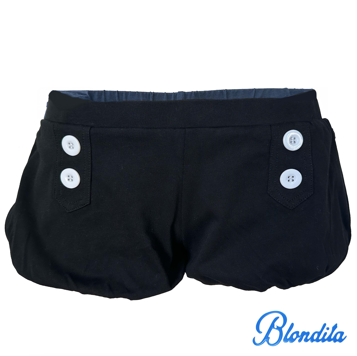 Sailor Bloomer Shorts Noir
