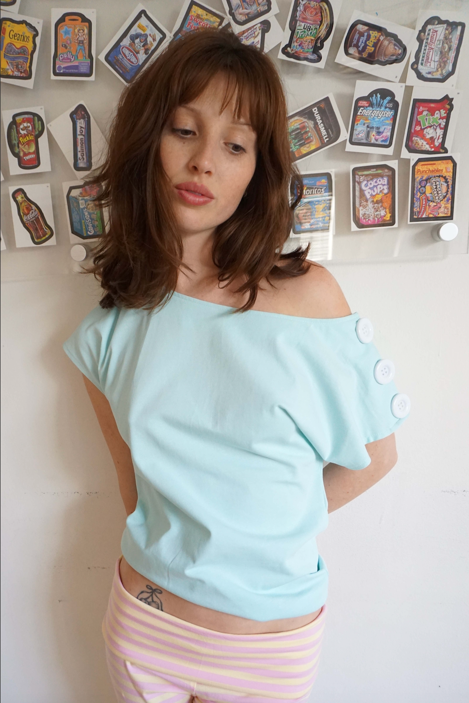 Coraline Top Aquamarine