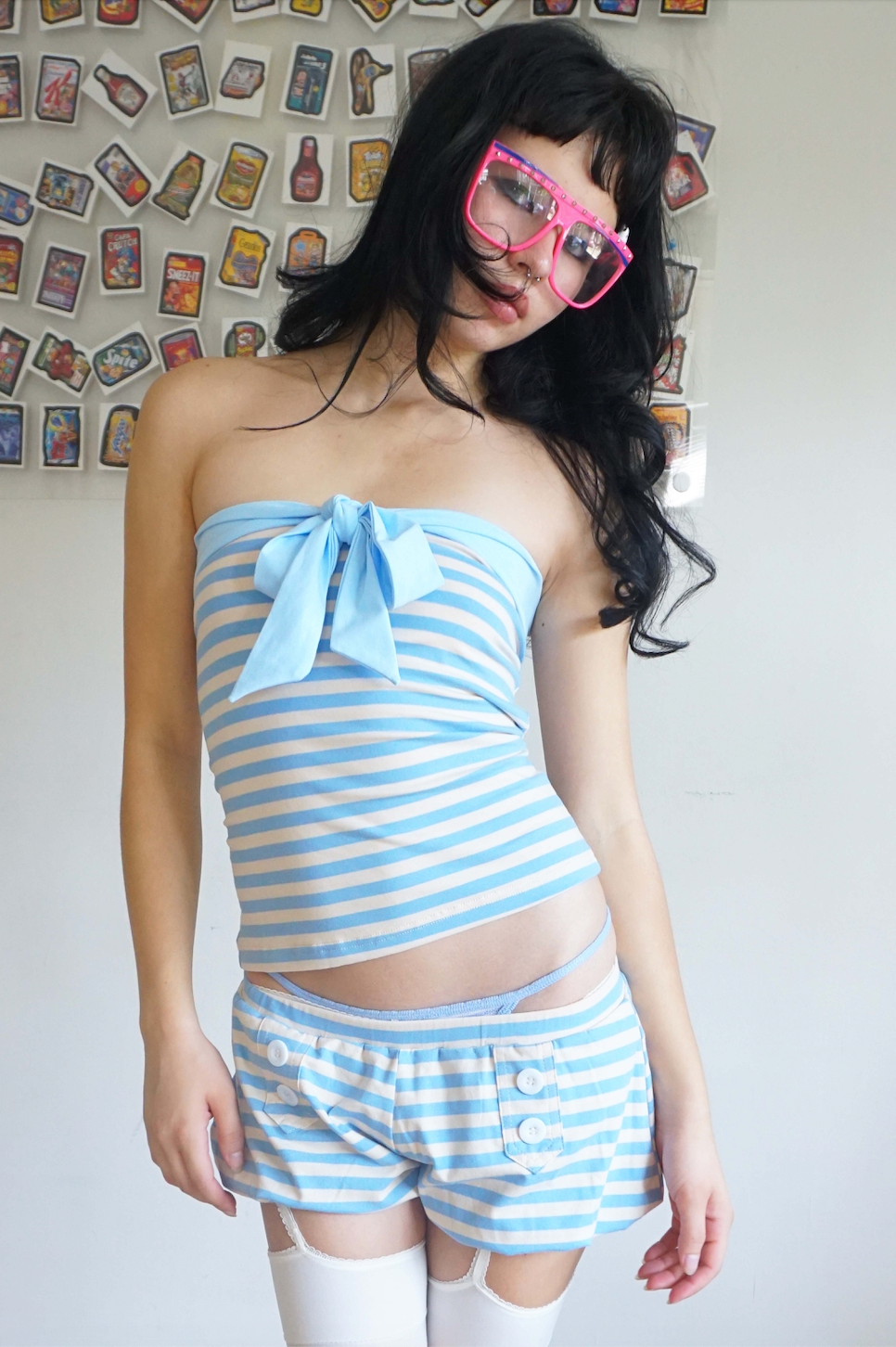 Polly Sailor Tube Top