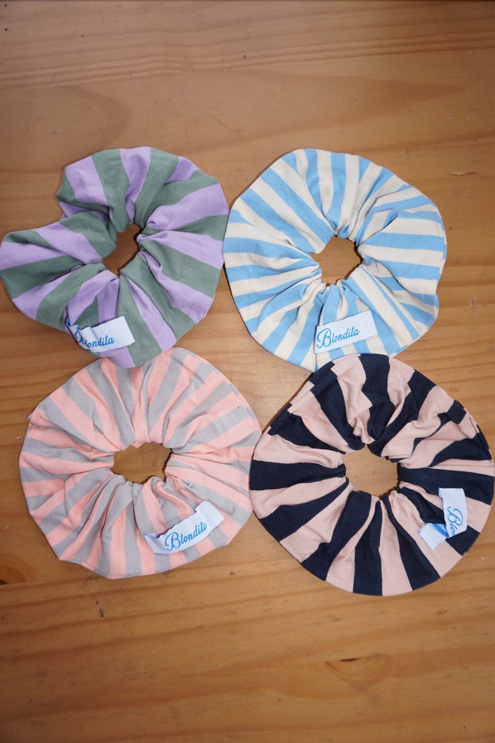 Stripe Scrunchie