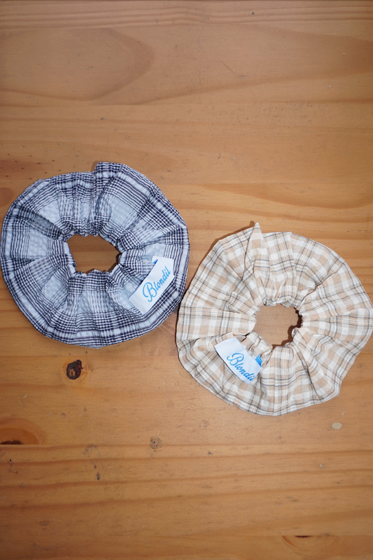 Plaid Scrunchie